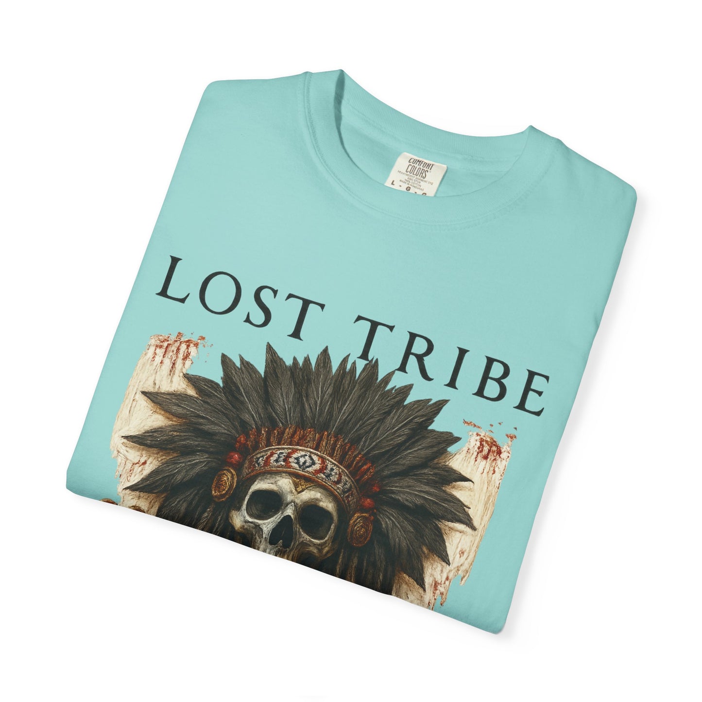 Lost Tribe Unisex Garment-Dyed T-Shirt | Scarcity Graphic Tee for Festival & Everyday Wear