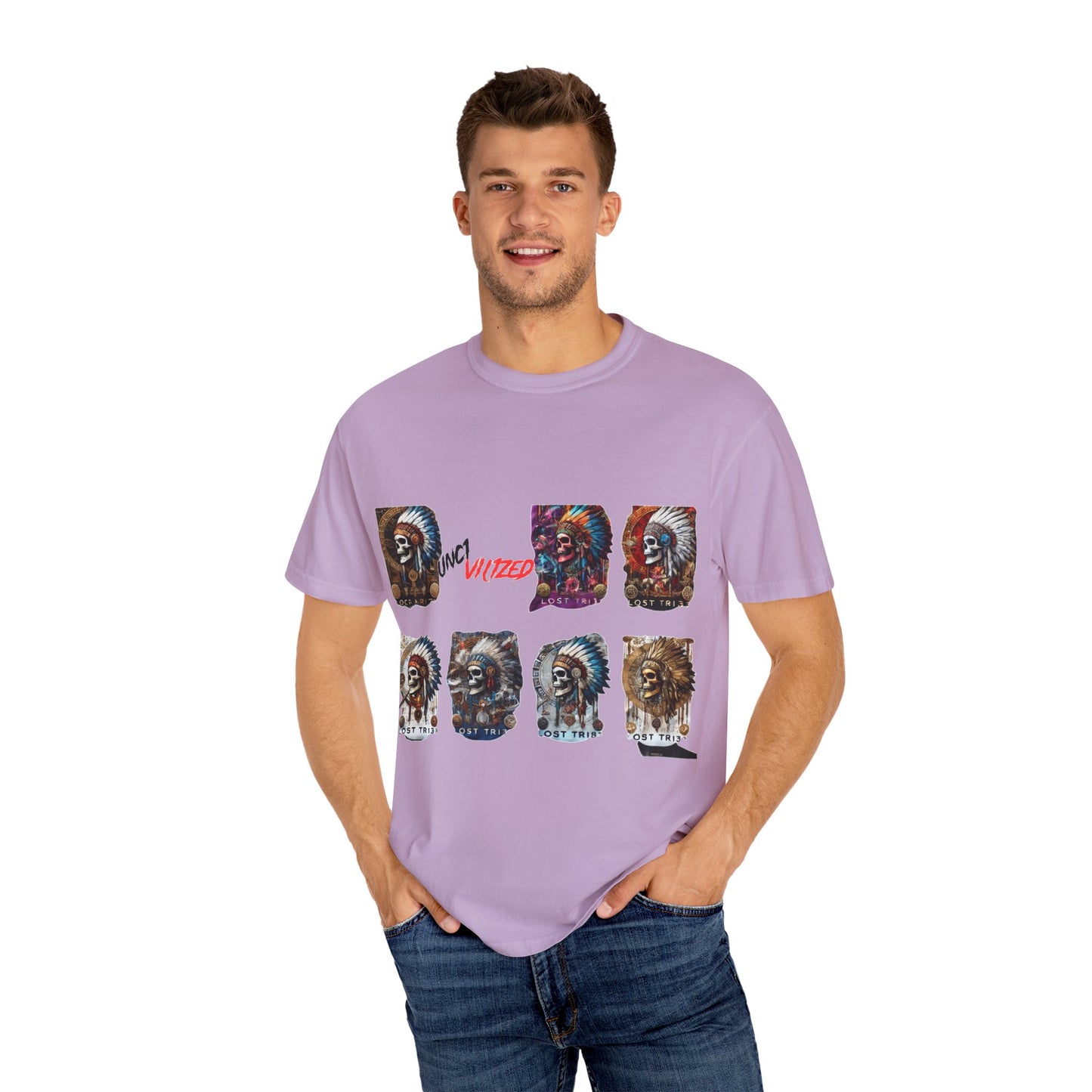 Natural Citizen Graphic T-Shirt - Unisex Garment-Dyed Tee with Unique Lion Designs