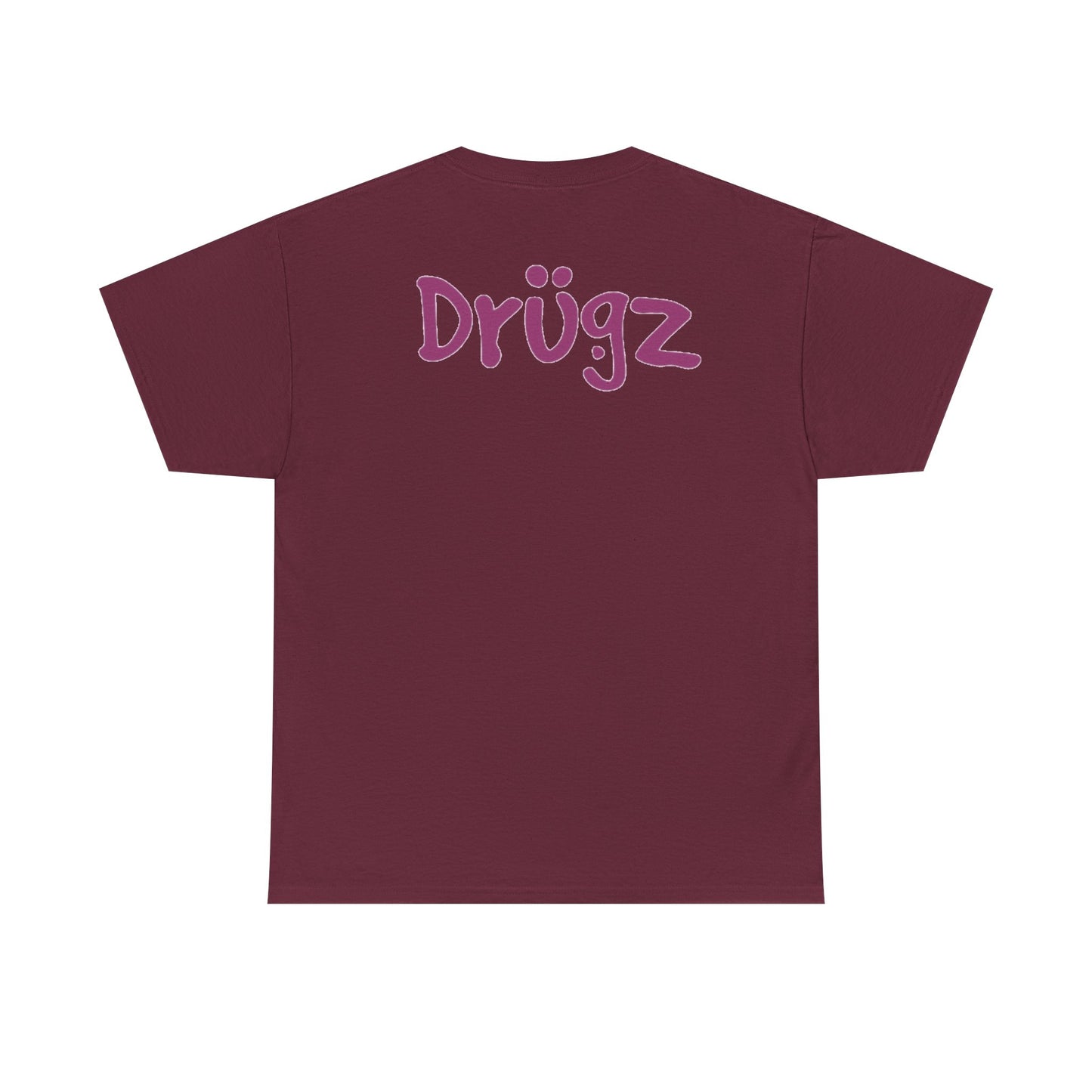 Funny Graphic Tee, Unisex Humor Shirt, Party Wear, Baad Habitz Apparel, Drugz T-Shirt, Gift for Friends