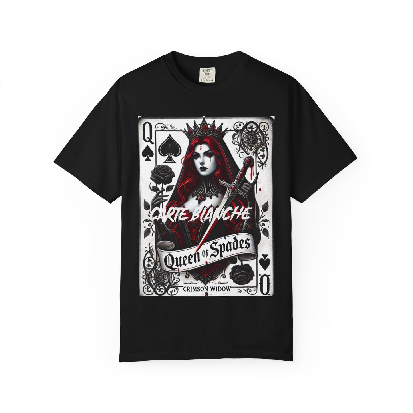 Queen of Spades Unisex T-Shirt - God Save the Queen Graphic Tee