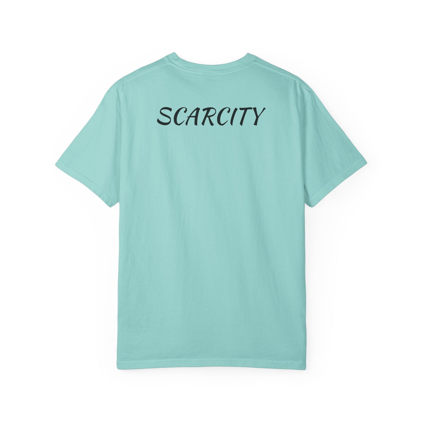 Lost Tribe Unisex Garment-Dyed T-Shirt | Scarcity Graphic Tee for Festival & Everyday Wear