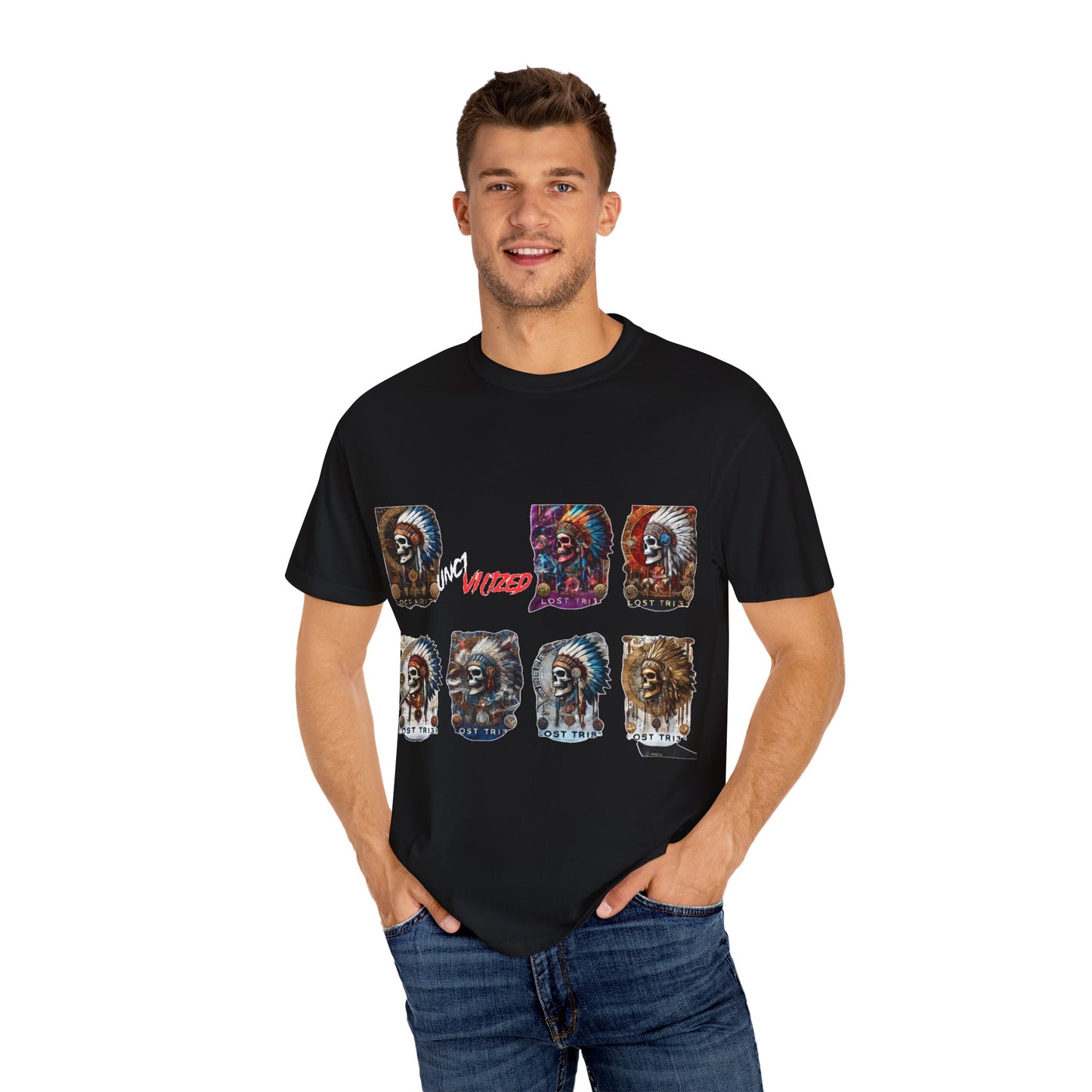 Natural Citizen Graphic T-Shirt - Unisex Garment-Dyed Tee with Unique Lion Designs