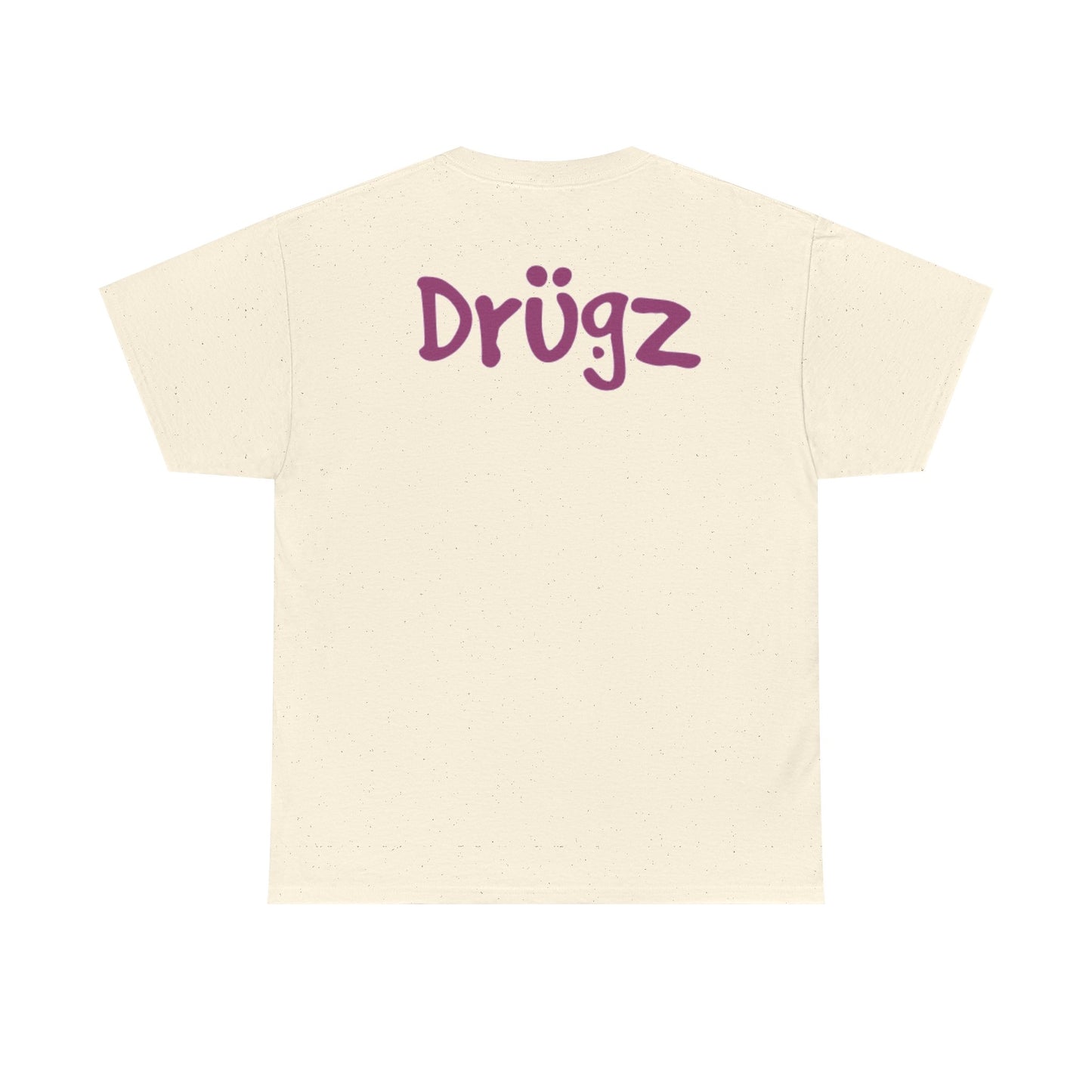 Funny Graphic Tee, Unisex Humor Shirt, Party Wear, Baad Habitz Apparel, Drugz T-Shirt, Gift for Friends