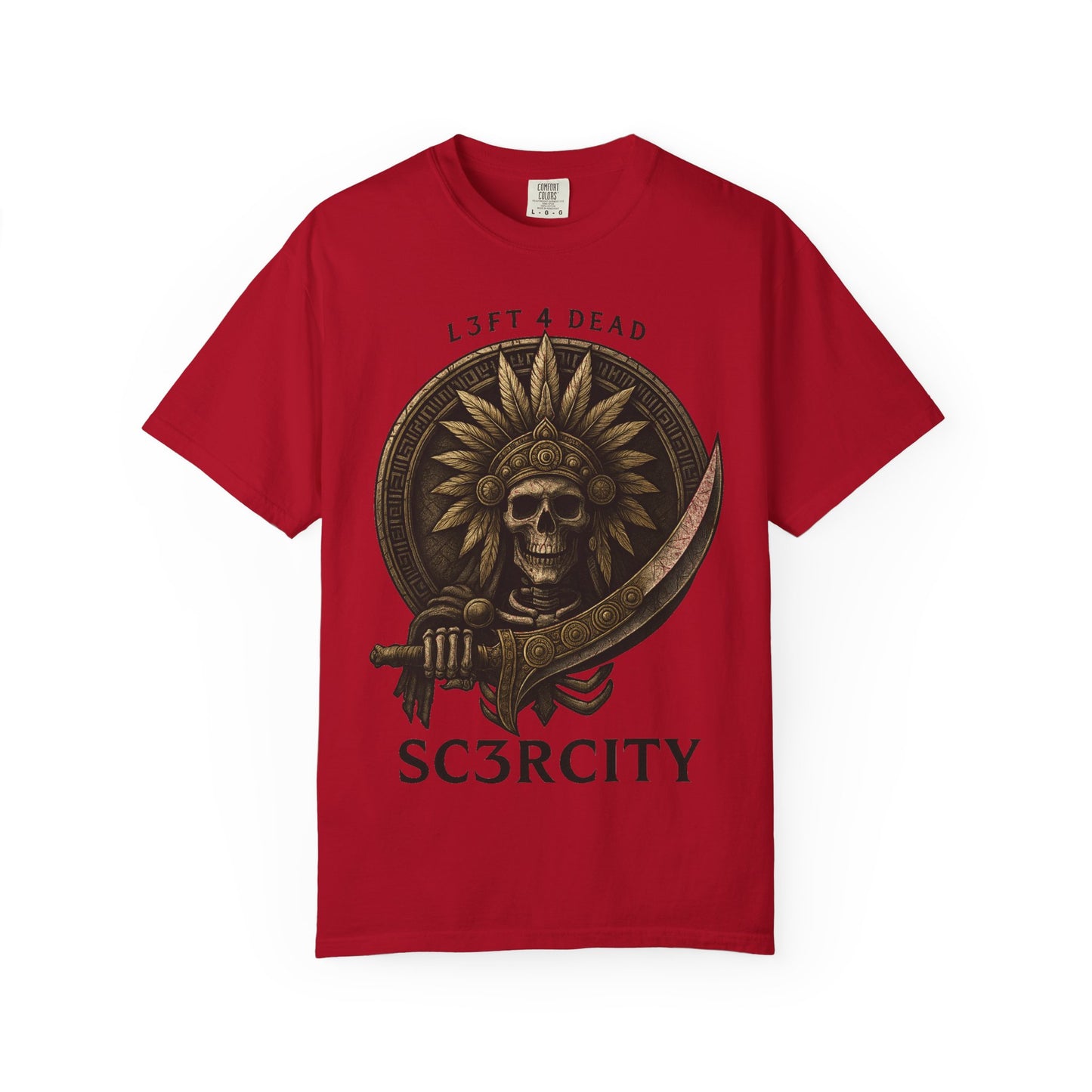 Unisex Garment-Dyed T-Shirt with Skull Design - Perfect for Casual Days and Gifting