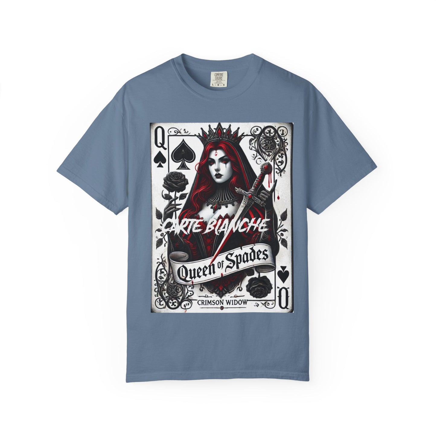 Queen of Spades Unisex T-Shirt - God Save the Queen Graphic Tee