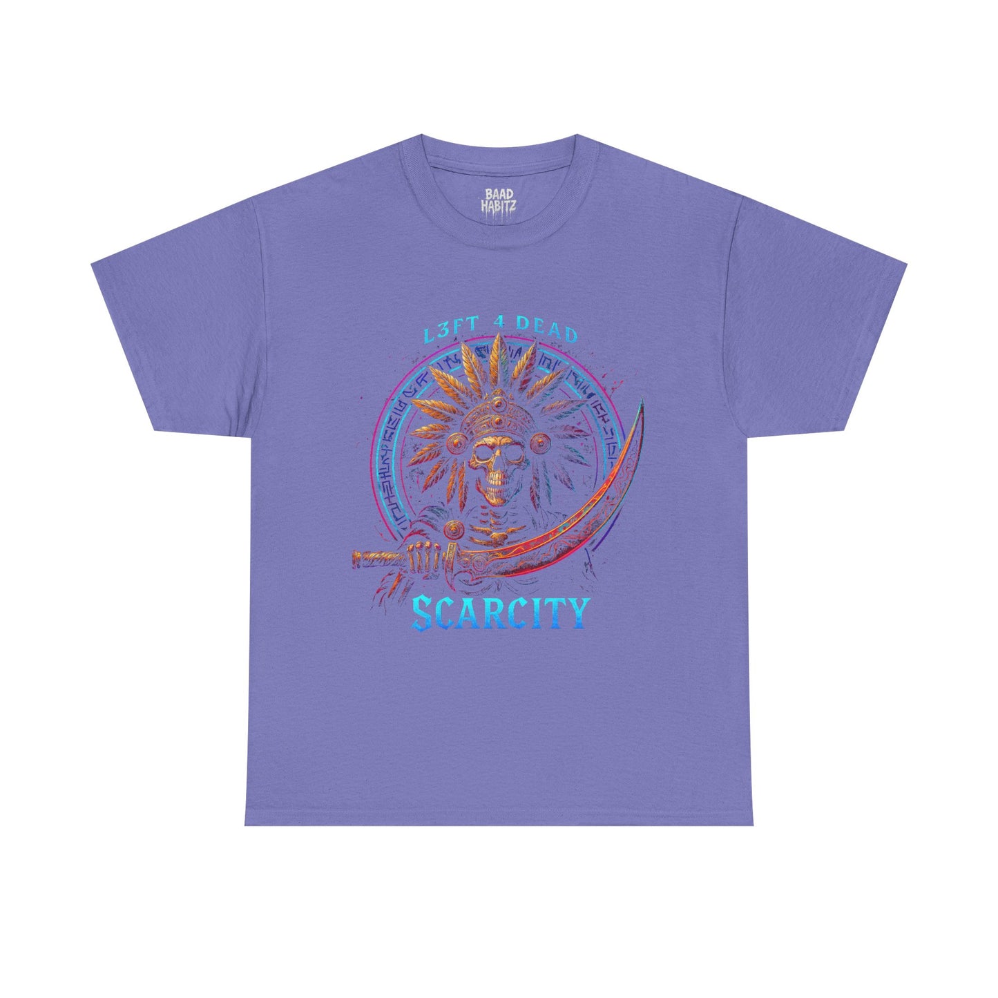 Vintage Graphic Unisex Heavy Cotton Tee - 'Scarcity' Design