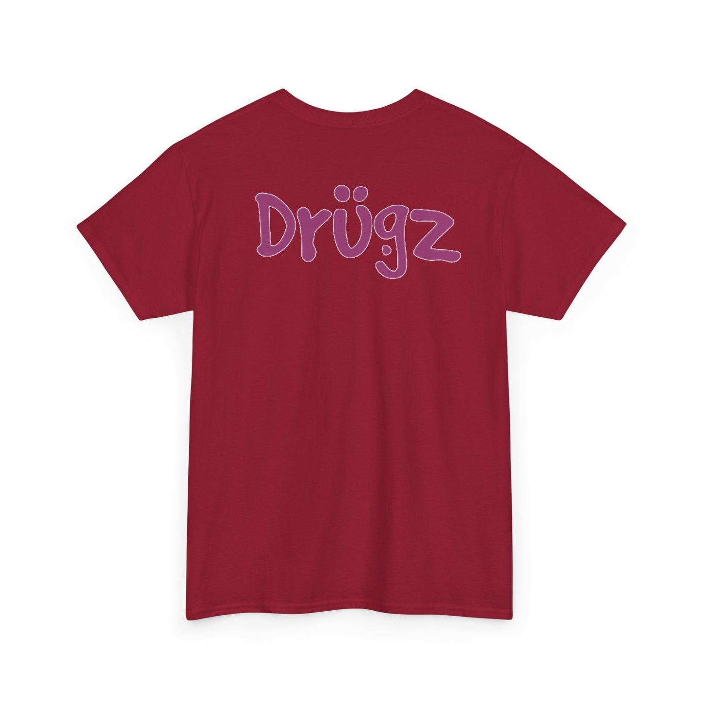 Funny Graphic Tee, Unisex Humor Shirt, Party Wear, Baad Habitz Apparel, Drugz T-Shirt, Gift for Friends