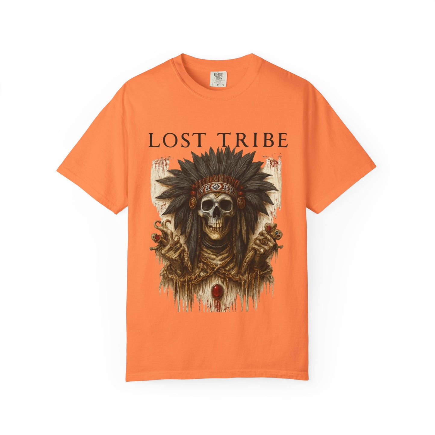 Lost Tribe Unisex Garment-Dyed T-Shirt | Scarcity Graphic Tee for Festival & Everyday Wear