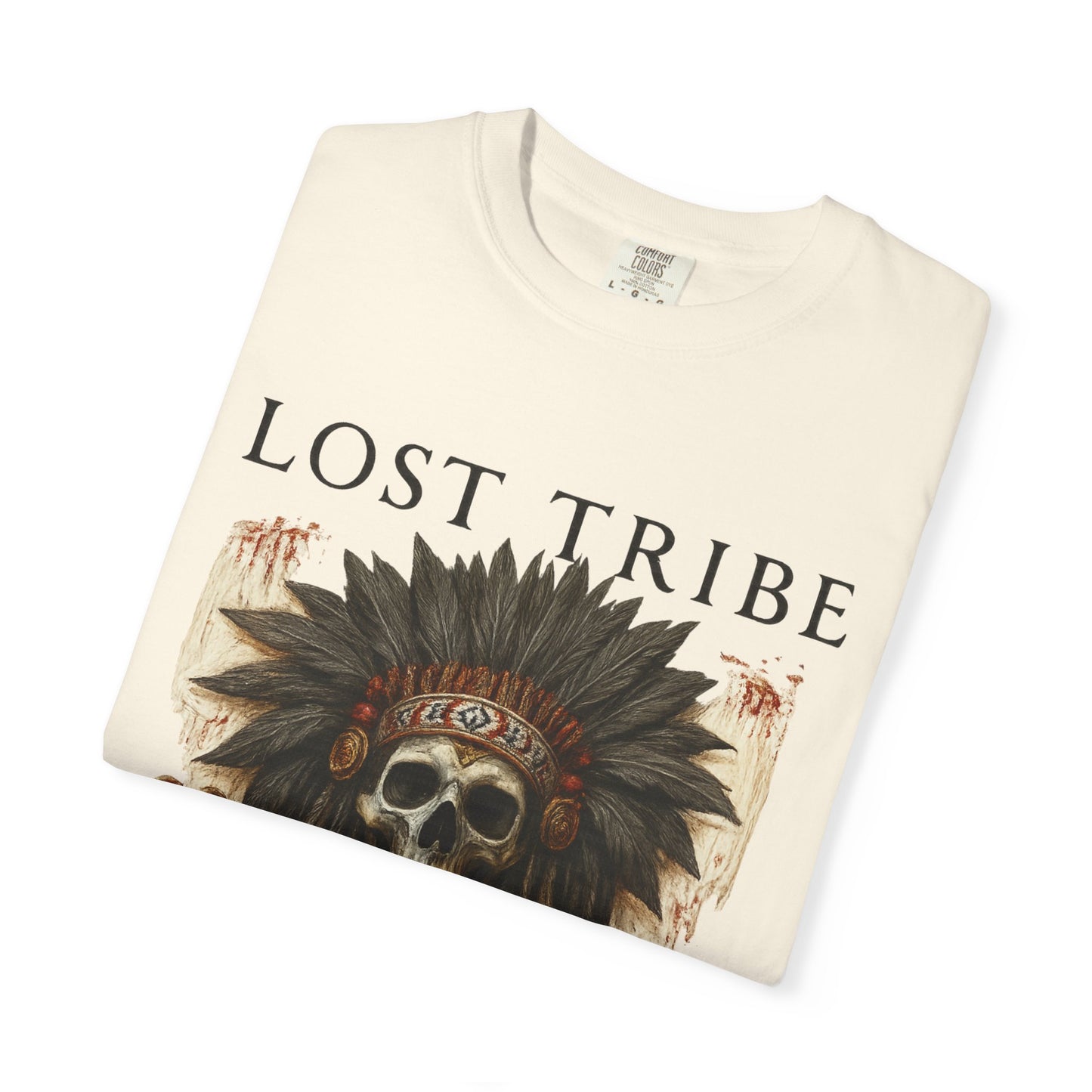 Lost Tribe Unisex Garment-Dyed T-Shirt | Scarcity Graphic Tee for Festival & Everyday Wear