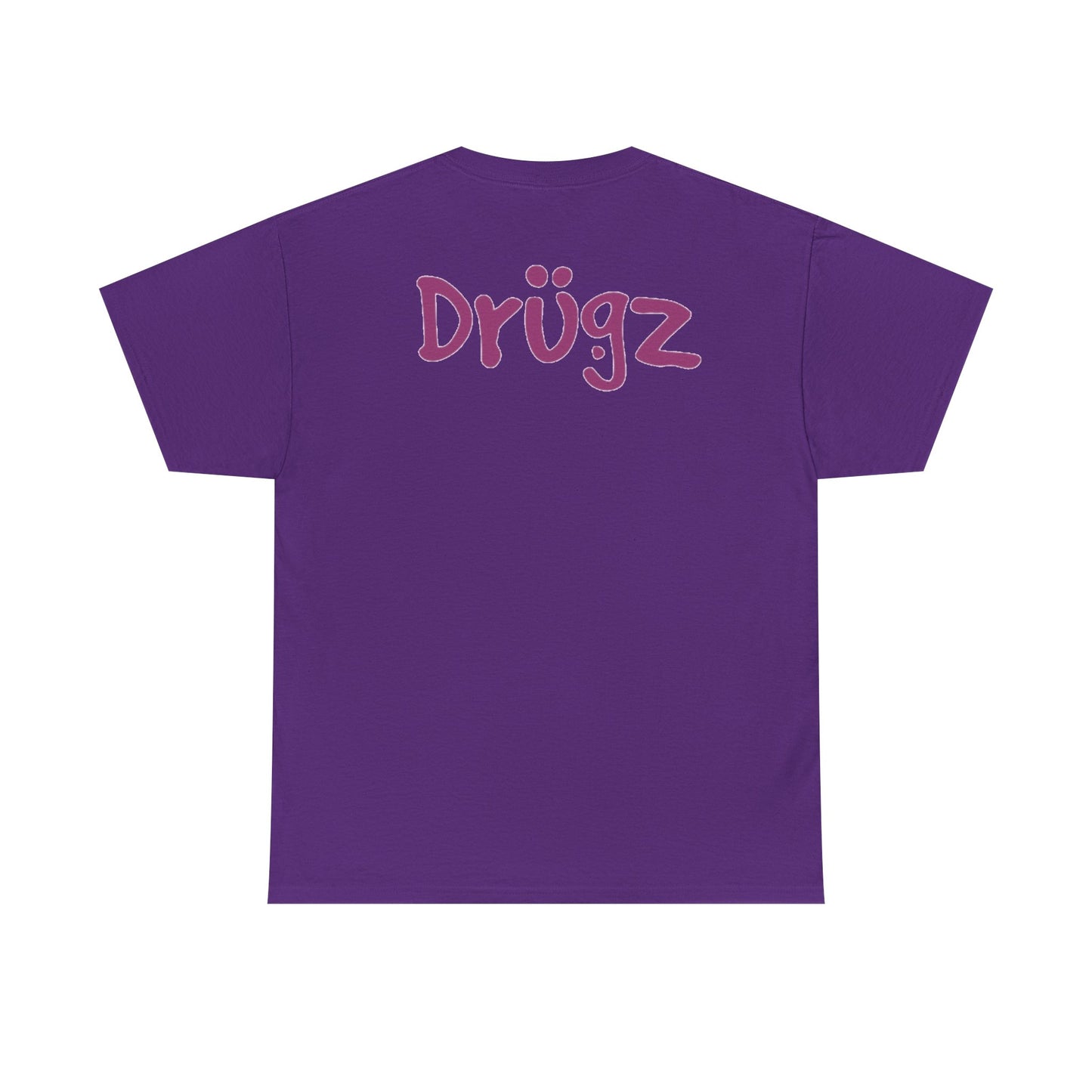 Funny Graphic Tee, Unisex Humor Shirt, Party Wear, Baad Habitz Apparel, Drugz T-Shirt, Gift for Friends