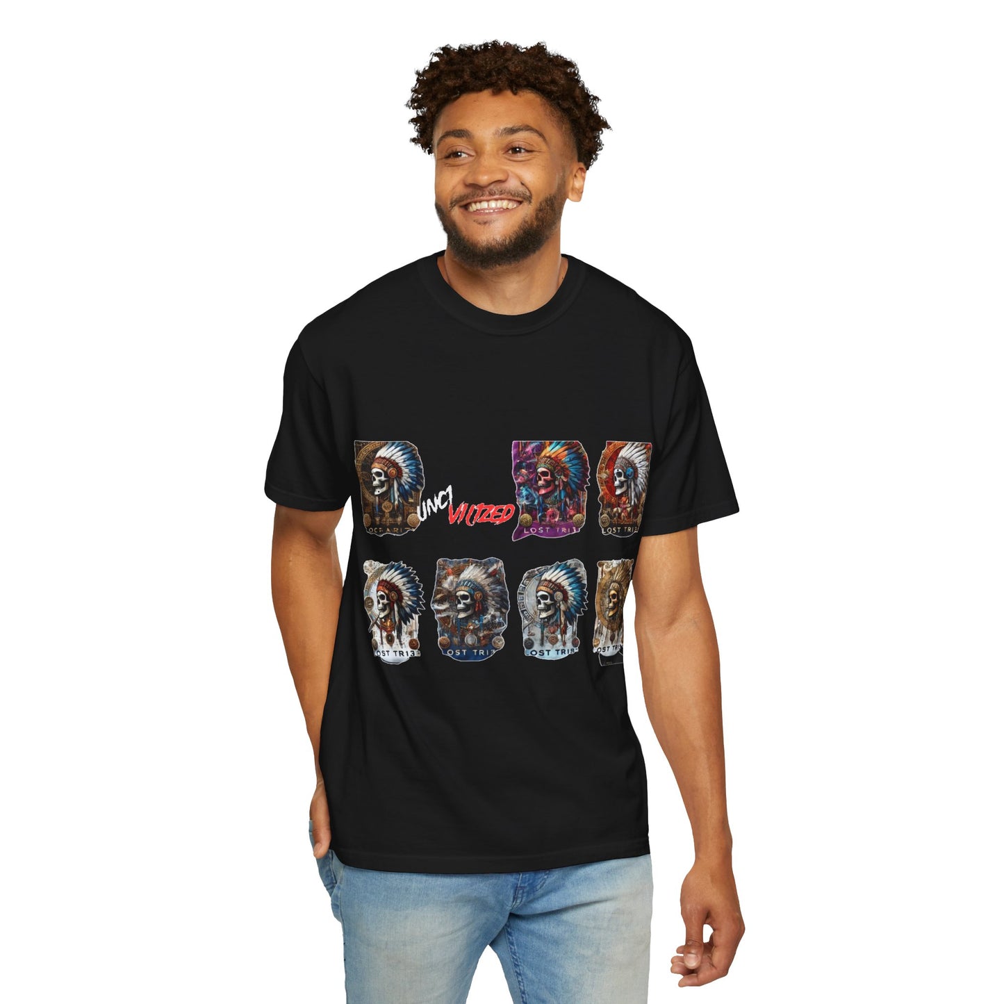 Natural Citizen Graphic T-Shirt - Unisex Garment-Dyed Tee with Unique Lion Designs