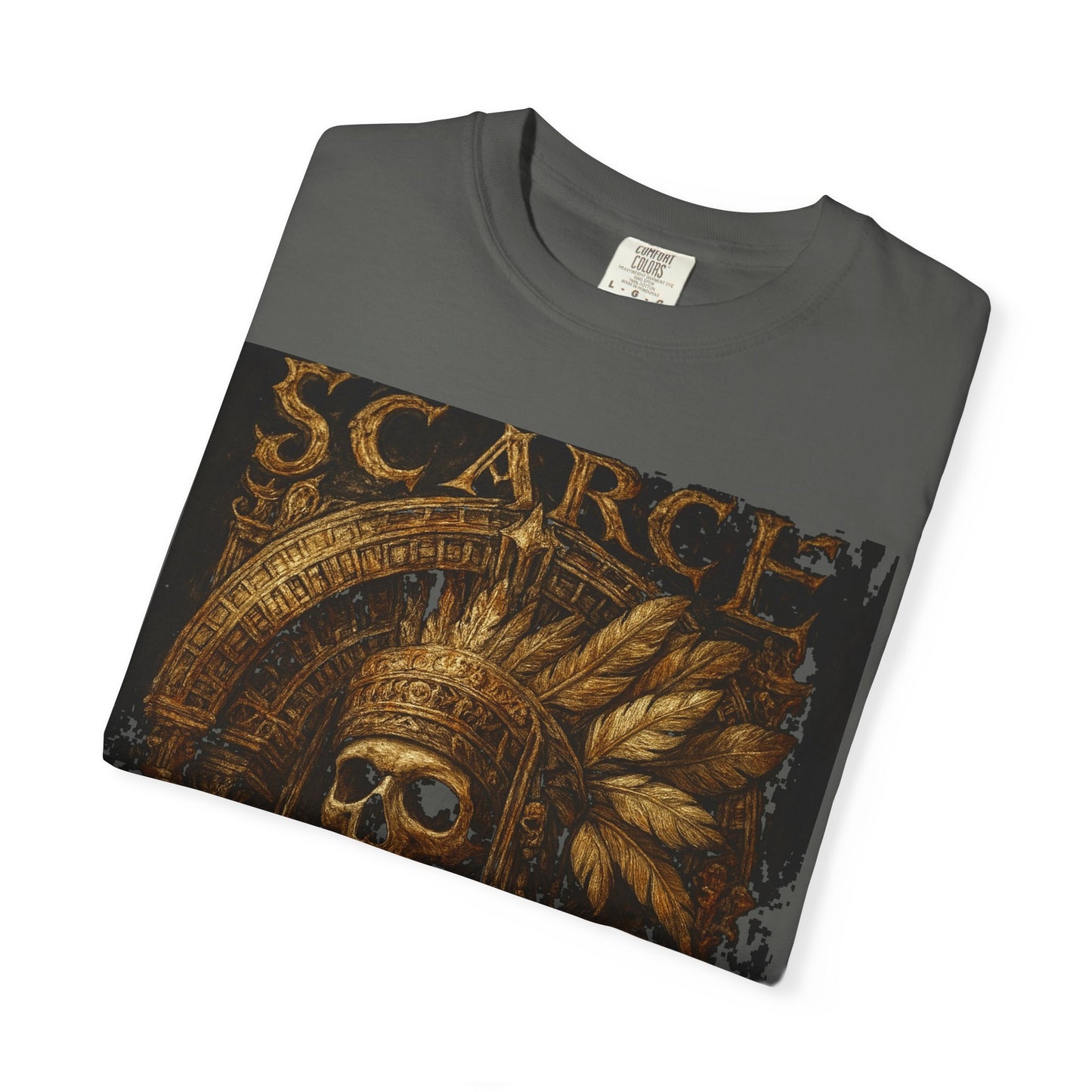 Unisex Garment-Dyed T-Shirt - SCARCE The Lost Skull Design