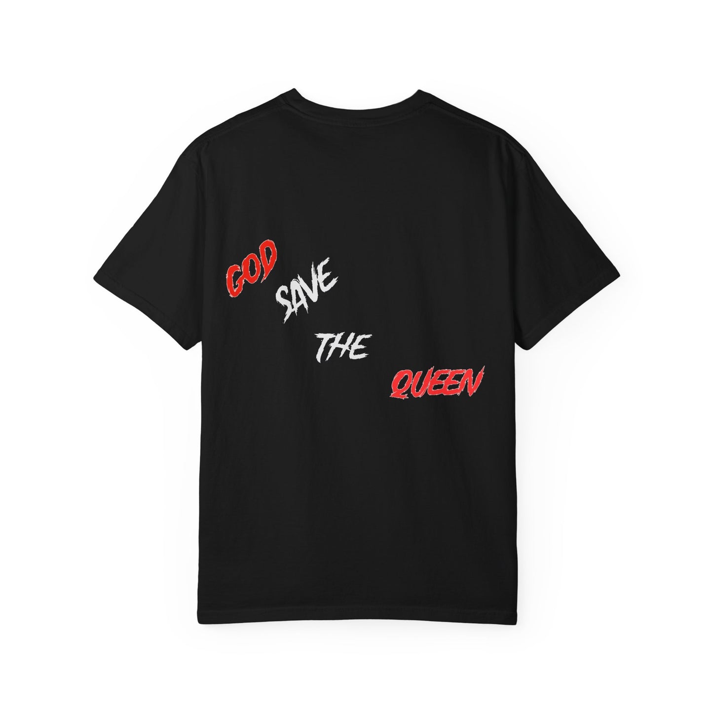Unisex Garment-Dyed T-shirt - 'Broken Pieces' & 'God Save the Queen' Graphic Tee