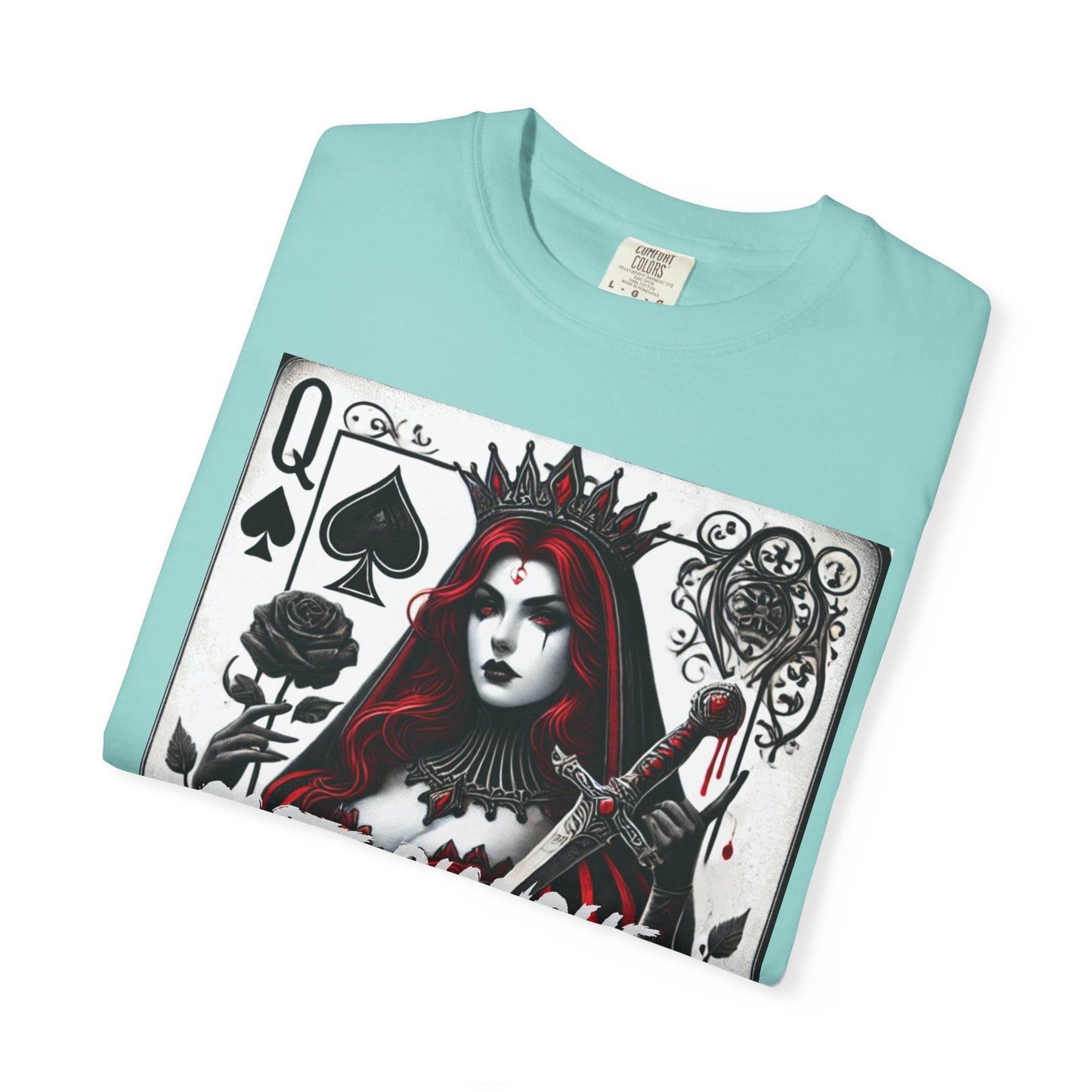 Queen of Spades Unisex T-Shirt - God Save the Queen Graphic Tee