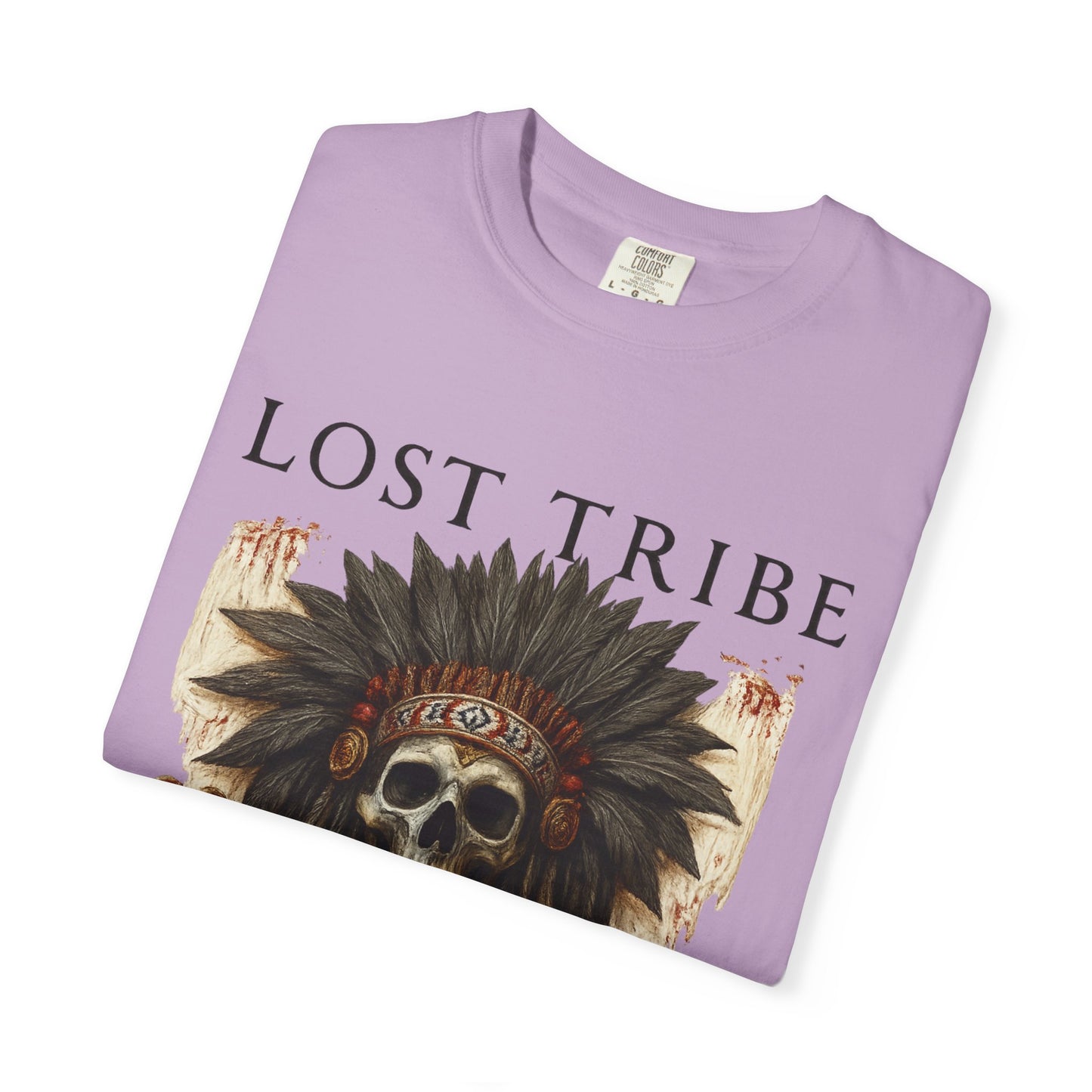 Lost Tribe Unisex Garment-Dyed T-Shirt | Scarcity Graphic Tee for Festival & Everyday Wear