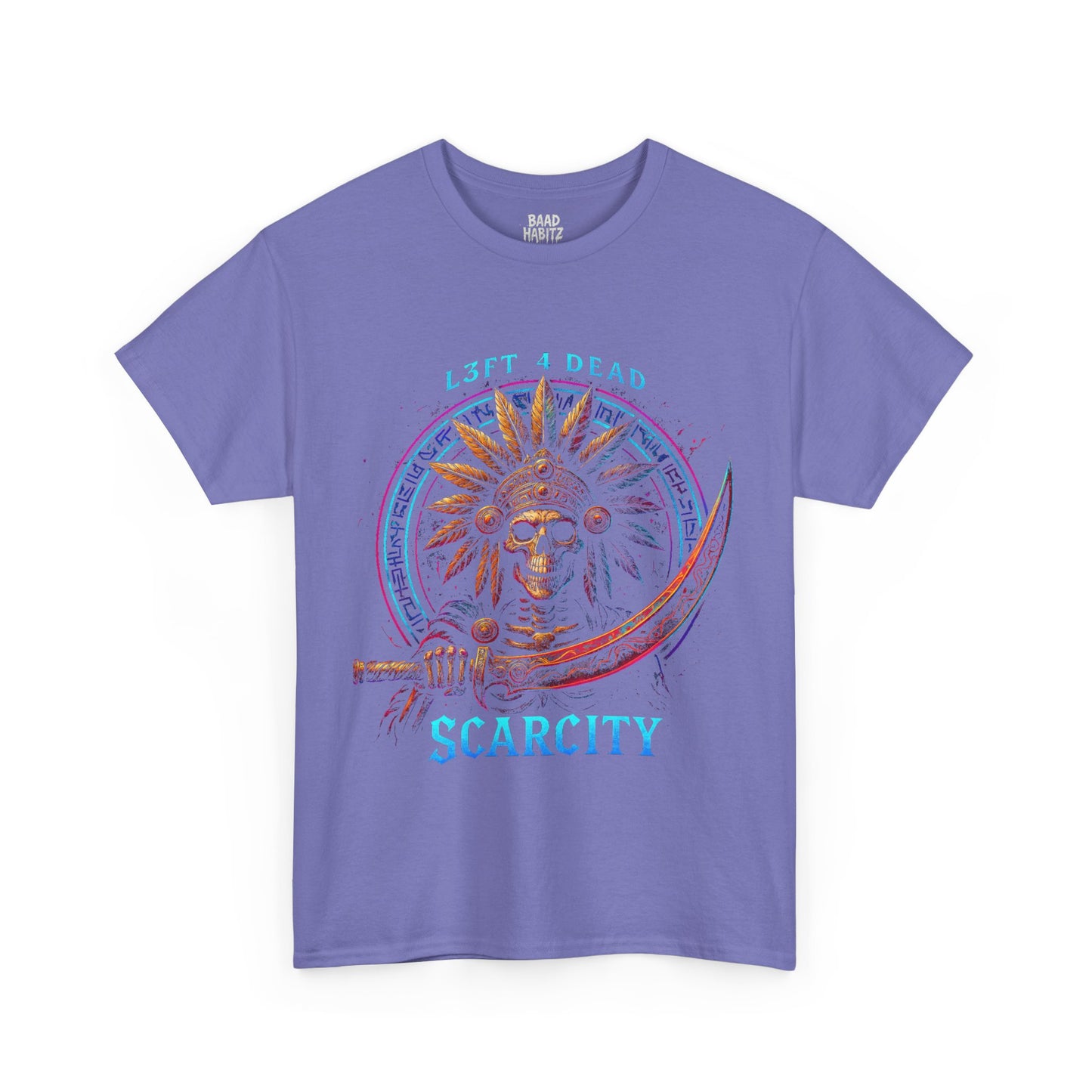 Vintage Graphic Unisex Heavy Cotton Tee - 'Scarcity' Design