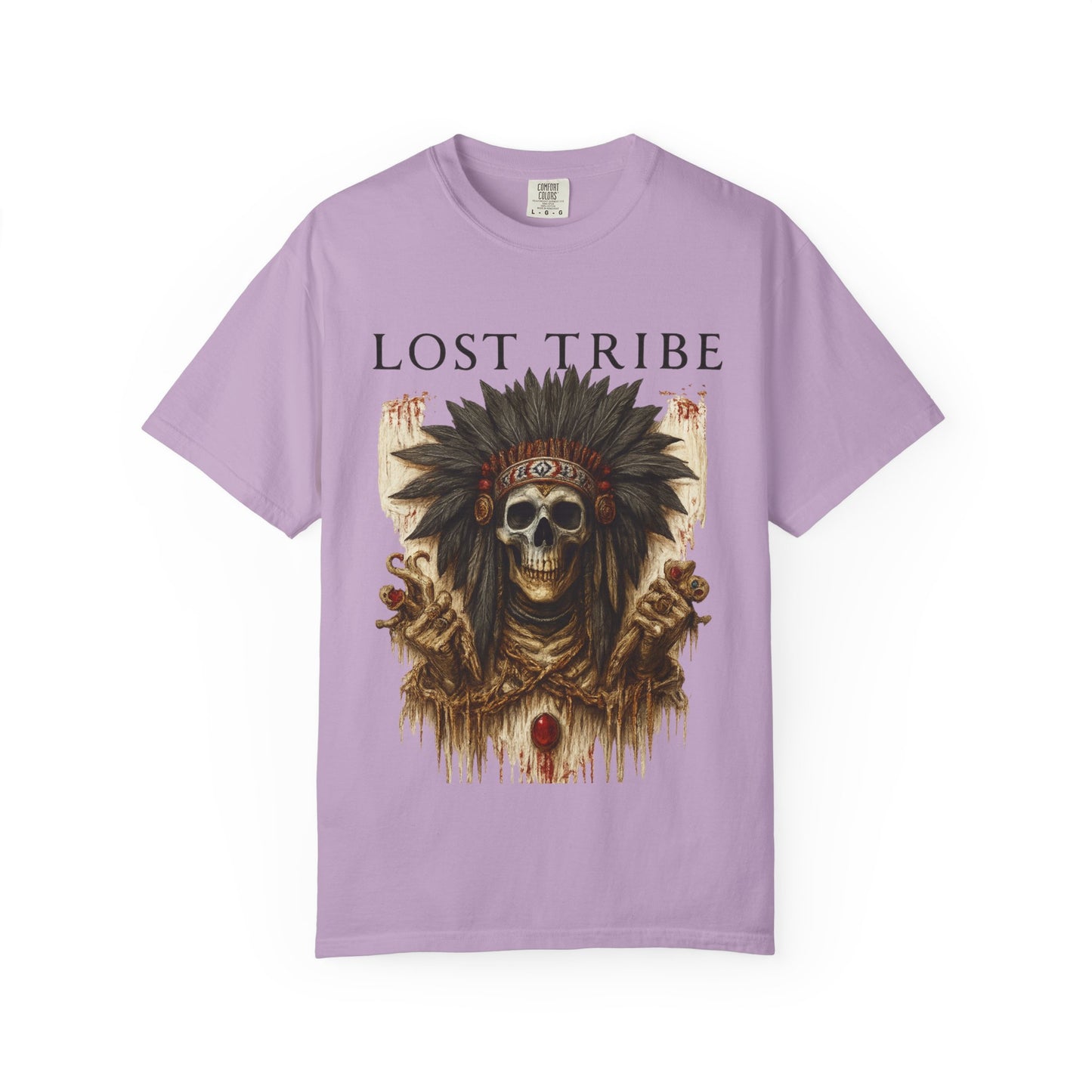 Lost Tribe Unisex Garment-Dyed T-Shirt | Scarcity Graphic Tee for Festival & Everyday Wear