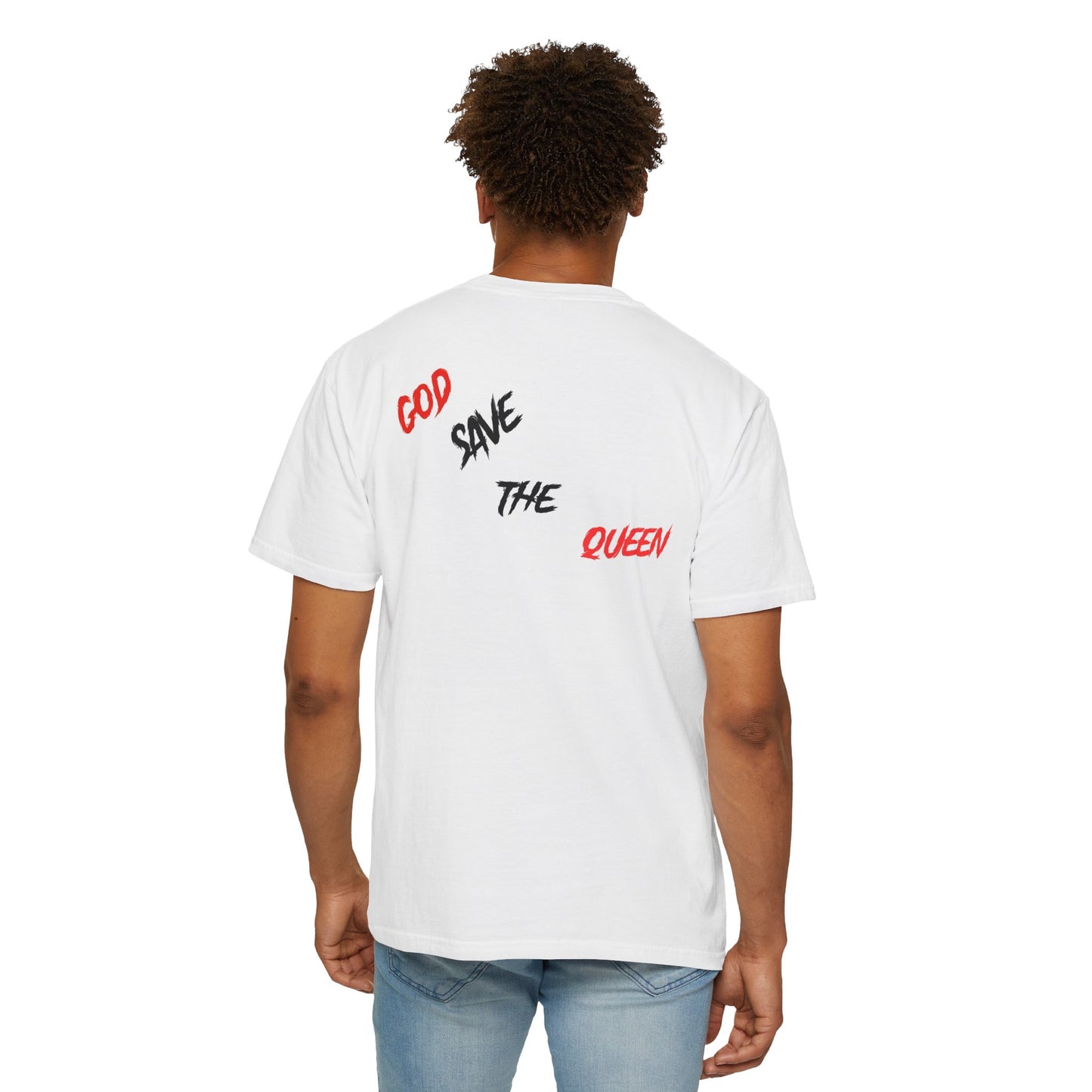 Queen of Spades Unisex T-Shirt - God Save the Queen Graphic Tee