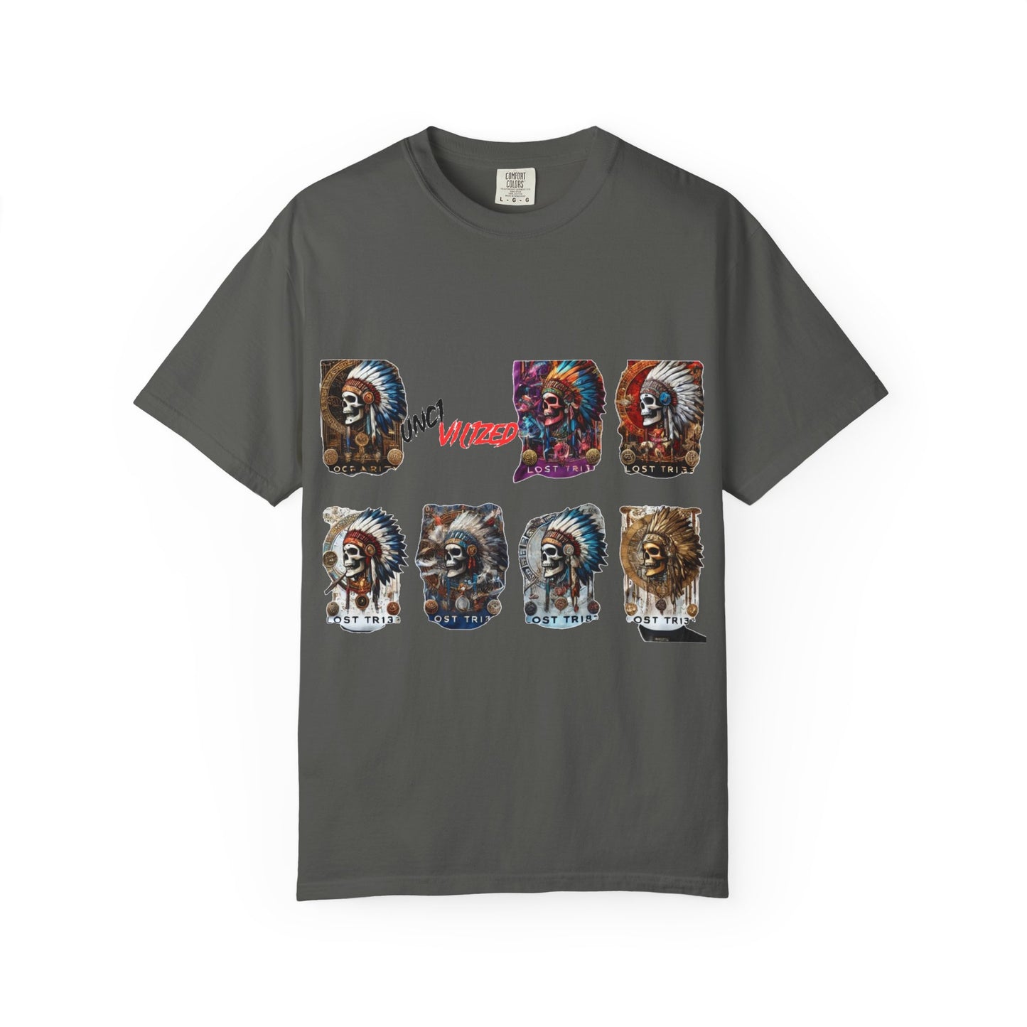 Natural Citizen Graphic T-Shirt - Unisex Garment-Dyed Tee with Unique Lion Designs