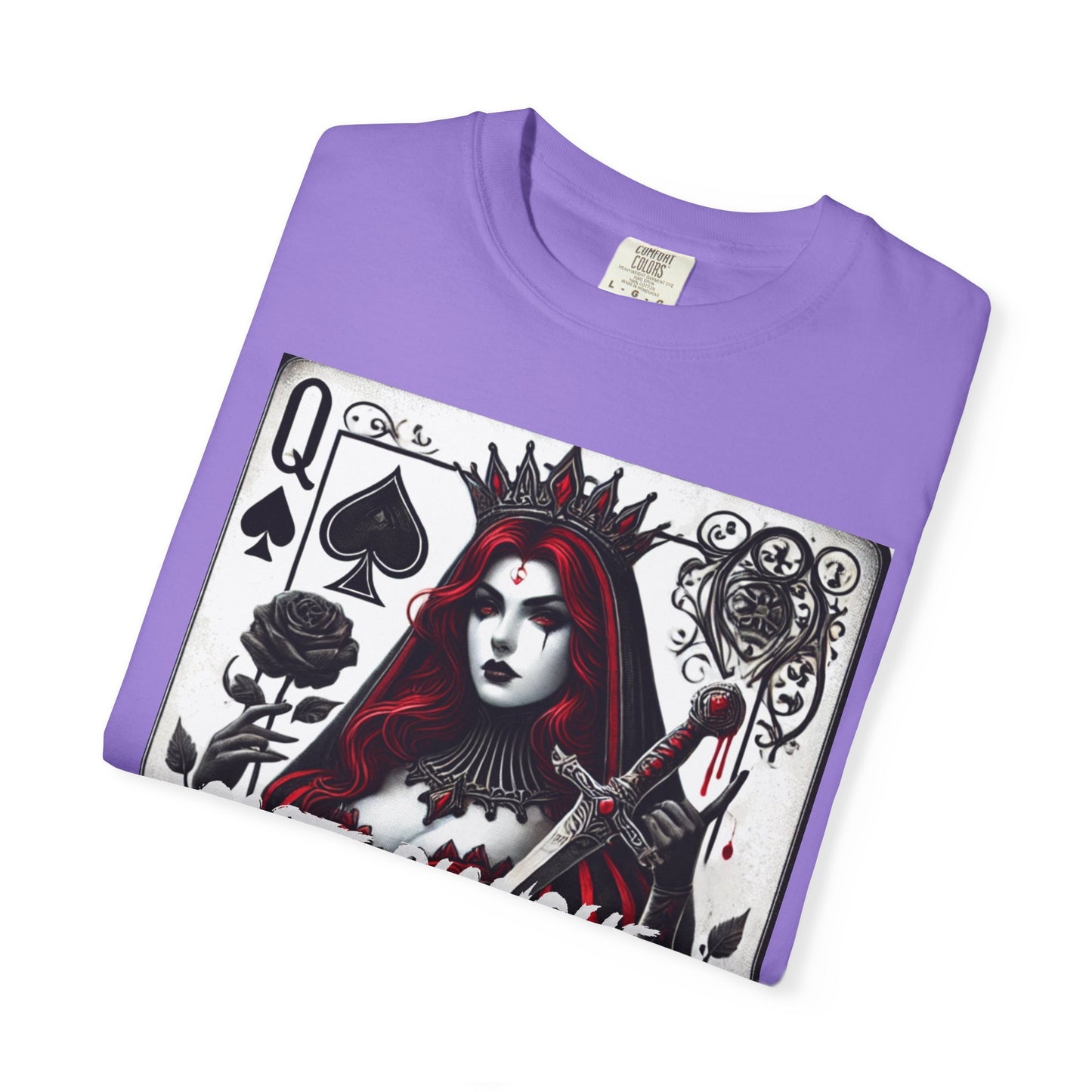 Queen of Spades Unisex T-Shirt - God Save the Queen Graphic Tee