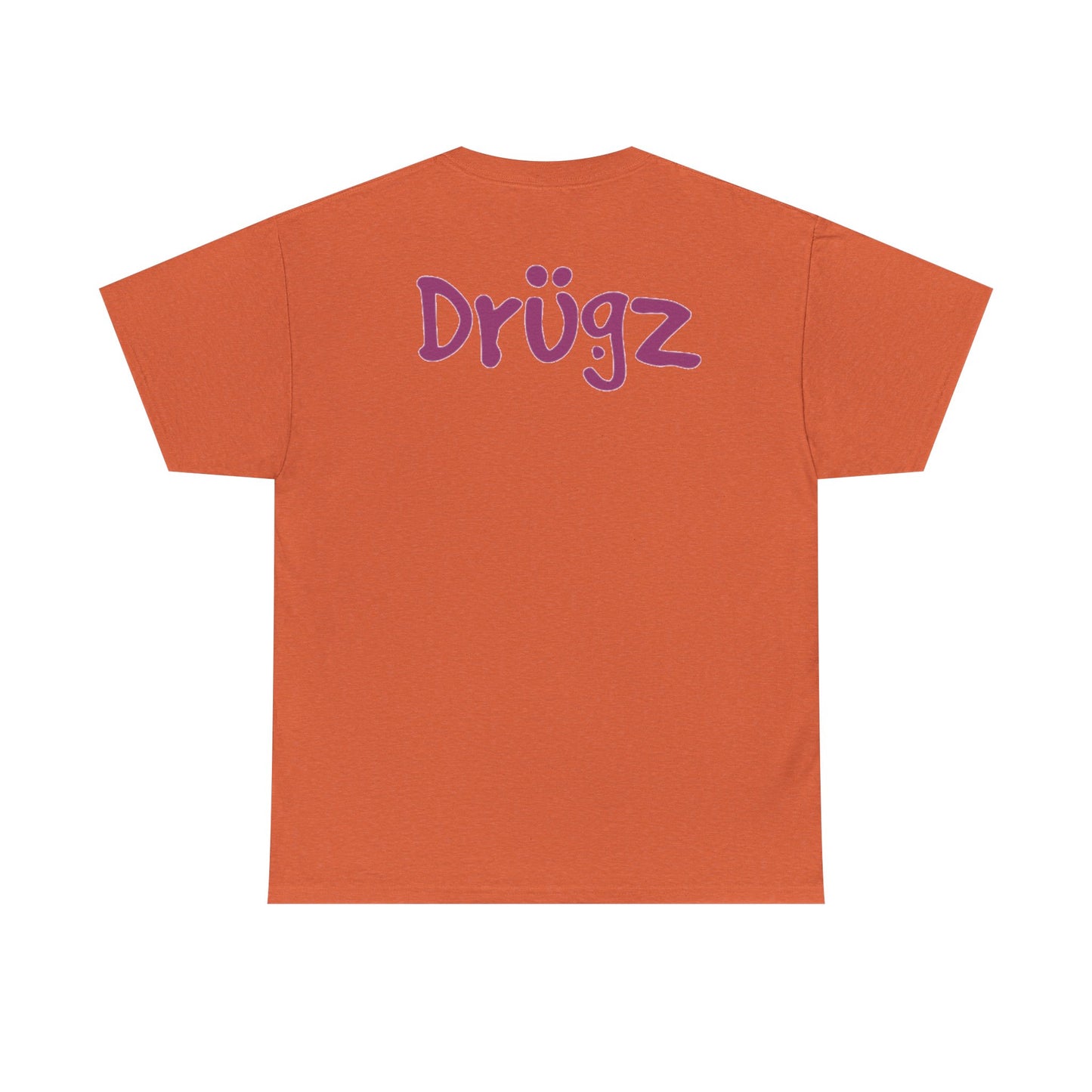 Funny Graphic Tee, Unisex Humor Shirt, Party Wear, Baad Habitz Apparel, Drugz T-Shirt, Gift for Friends