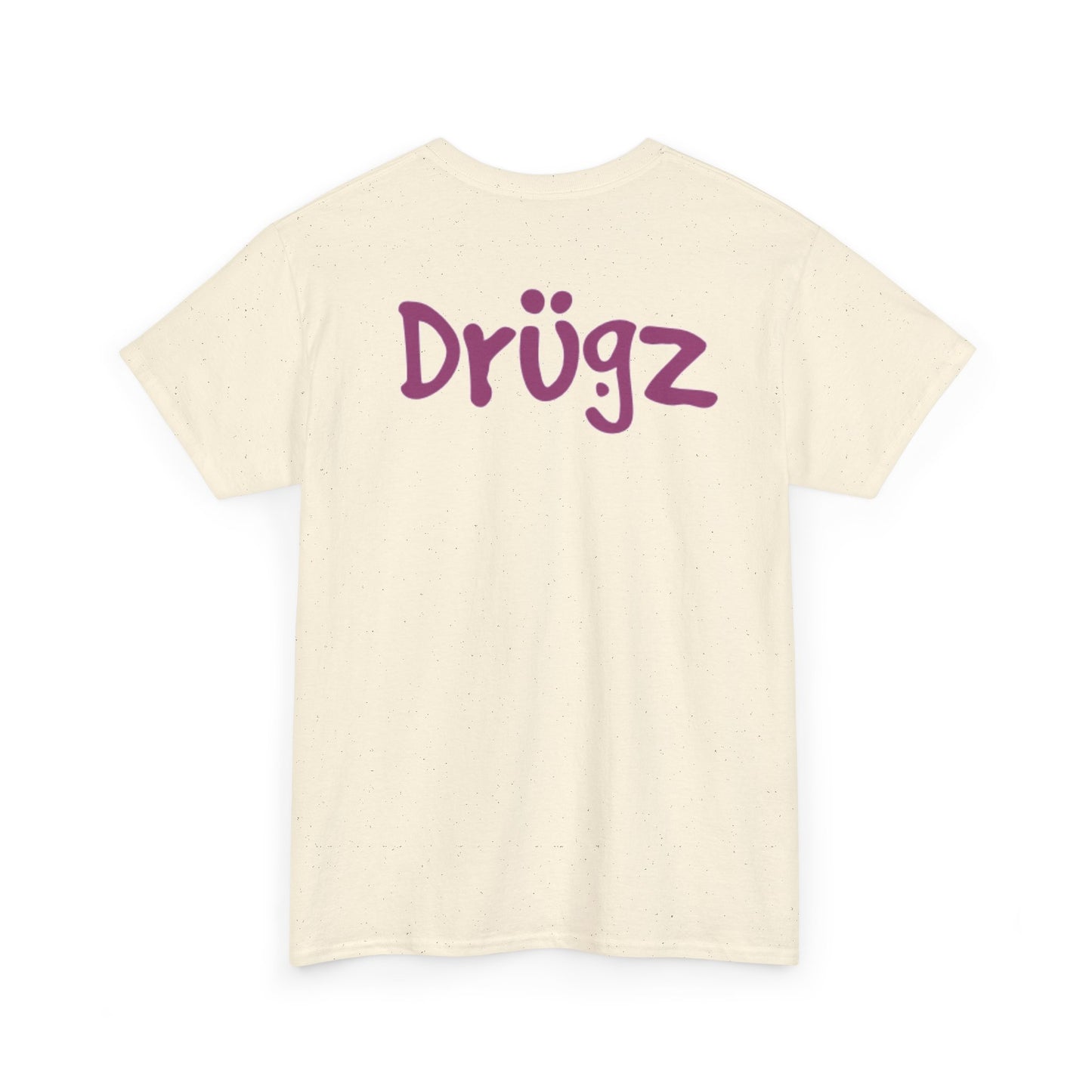 Funny Graphic Tee, Unisex Humor Shirt, Party Wear, Baad Habitz Apparel, Drugz T-Shirt, Gift for Friends