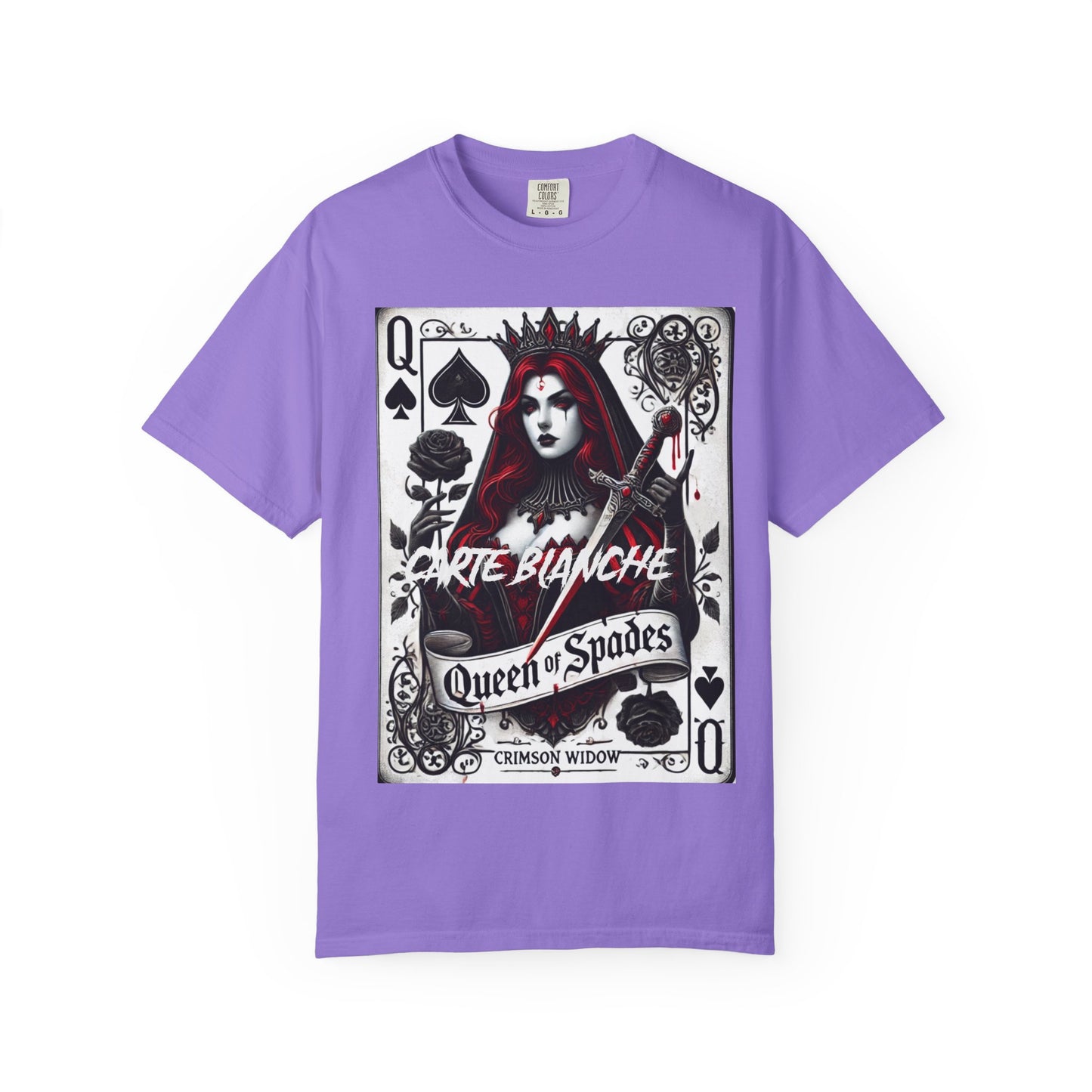 Queen of Spades Unisex T-Shirt - God Save the Queen Graphic Tee