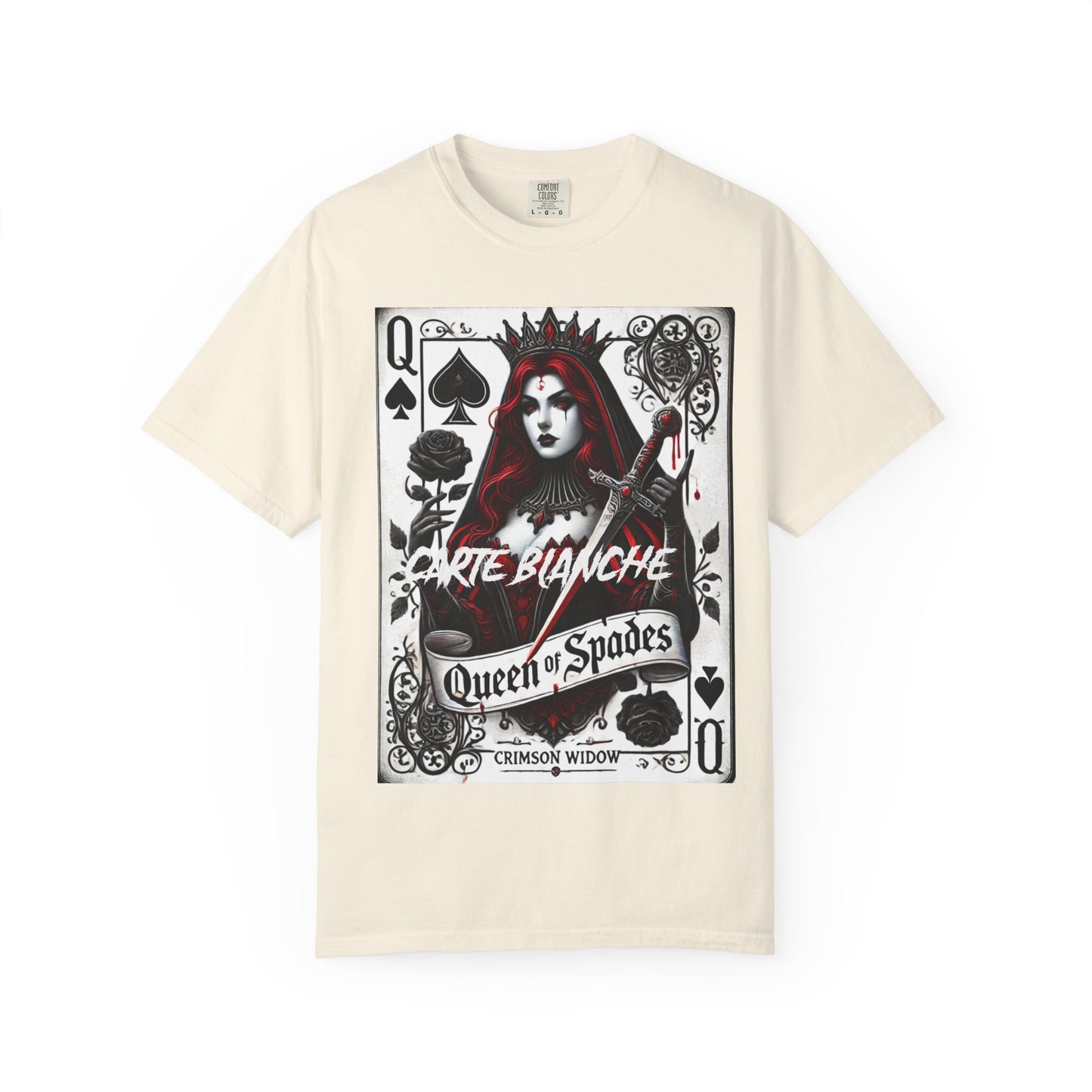 Queen of Spades Unisex T-Shirt - God Save the Queen Graphic Tee