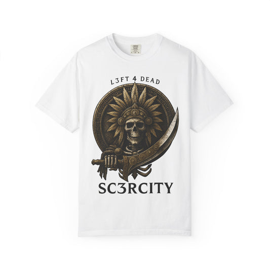 Unisex Garment-Dyed T-Shirt with Skull Design - Perfect for Casual Days and Gifting