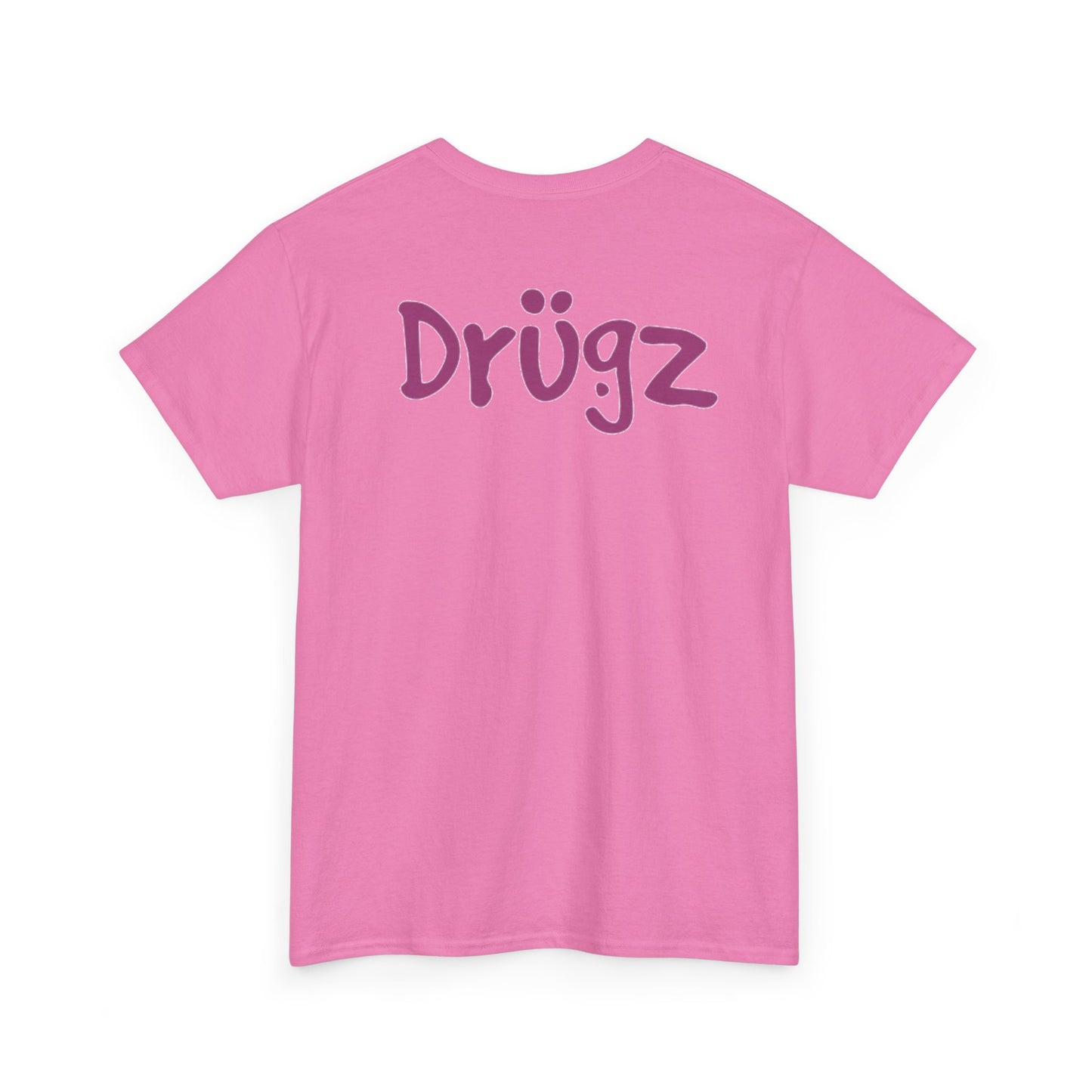 Funny Graphic Tee, Unisex Humor Shirt, Party Wear, Baad Habitz Apparel, Drugz T-Shirt, Gift for Friends