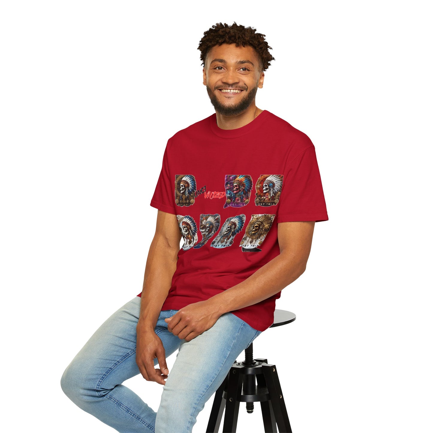 Natural Citizen Graphic T-Shirt - Unisex Garment-Dyed Tee with Unique Lion Designs