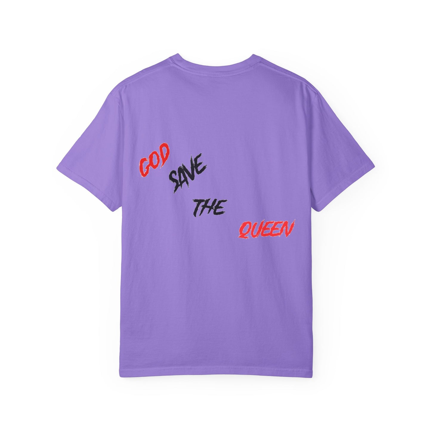 Unisex Garment-Dyed T-shirt - 'Broken Pieces' & 'God Save the Queen' Graphic Tee
