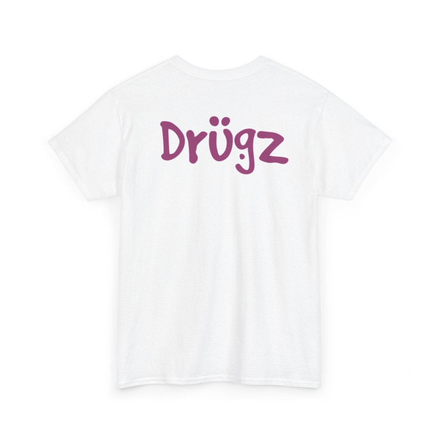 Funny Graphic Tee, Unisex Humor Shirt, Party Wear, Baad Habitz Apparel, Drugz T-Shirt, Gift for Friends