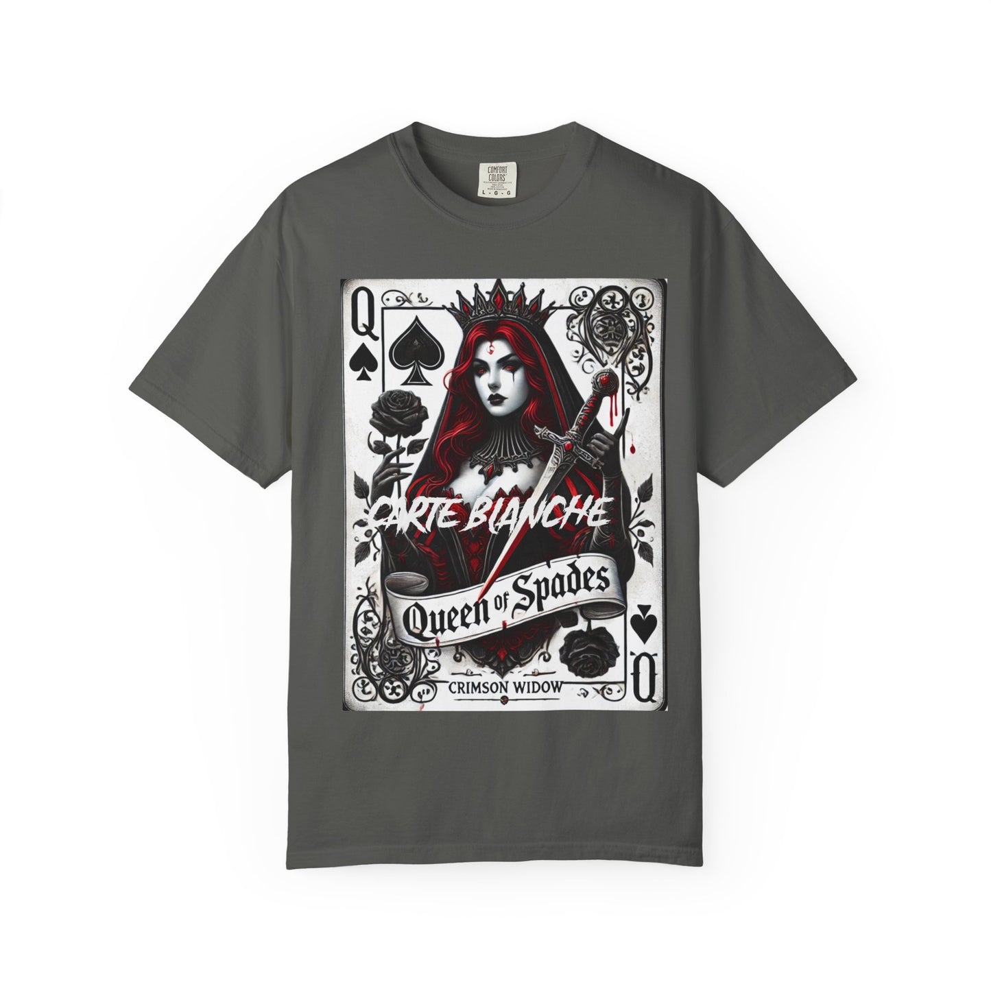 Queen of Spades Unisex T-Shirt - God Save the Queen Graphic Tee