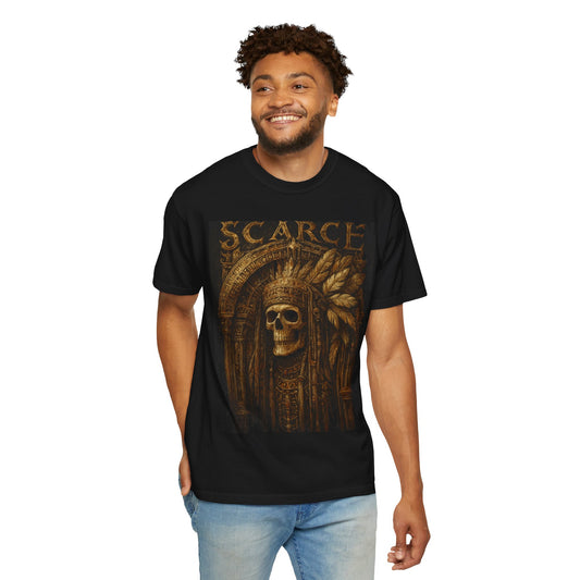 Unisex Garment-Dyed T-Shirt - SCARCE The Lost Skull Design