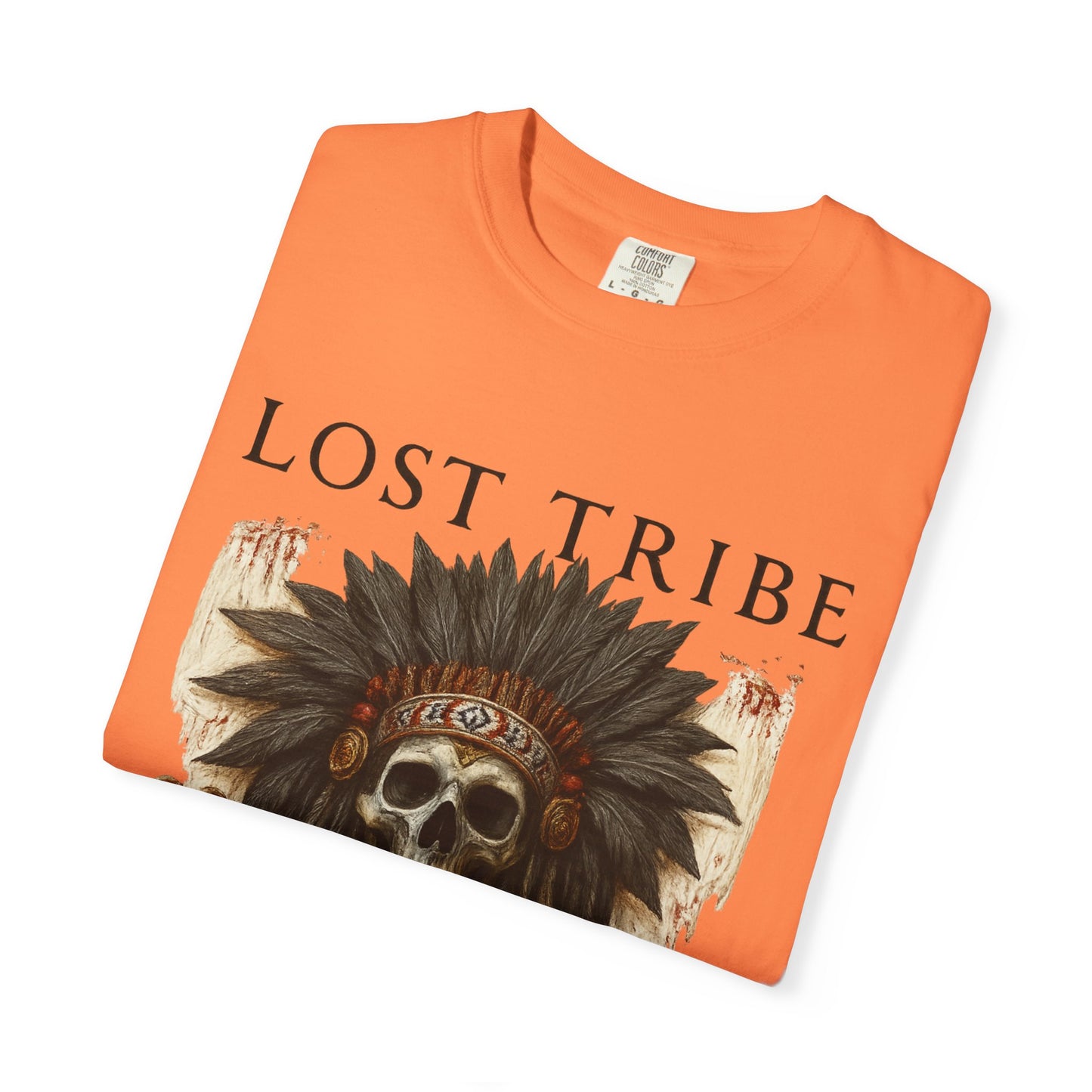 Lost Tribe Unisex Garment-Dyed T-Shirt | Scarcity Graphic Tee for Festival & Everyday Wear