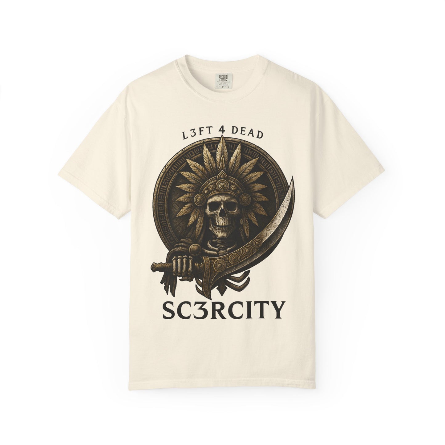 Unisex Garment-Dyed T-Shirt with Skull Design - Perfect for Casual Days and Gifting