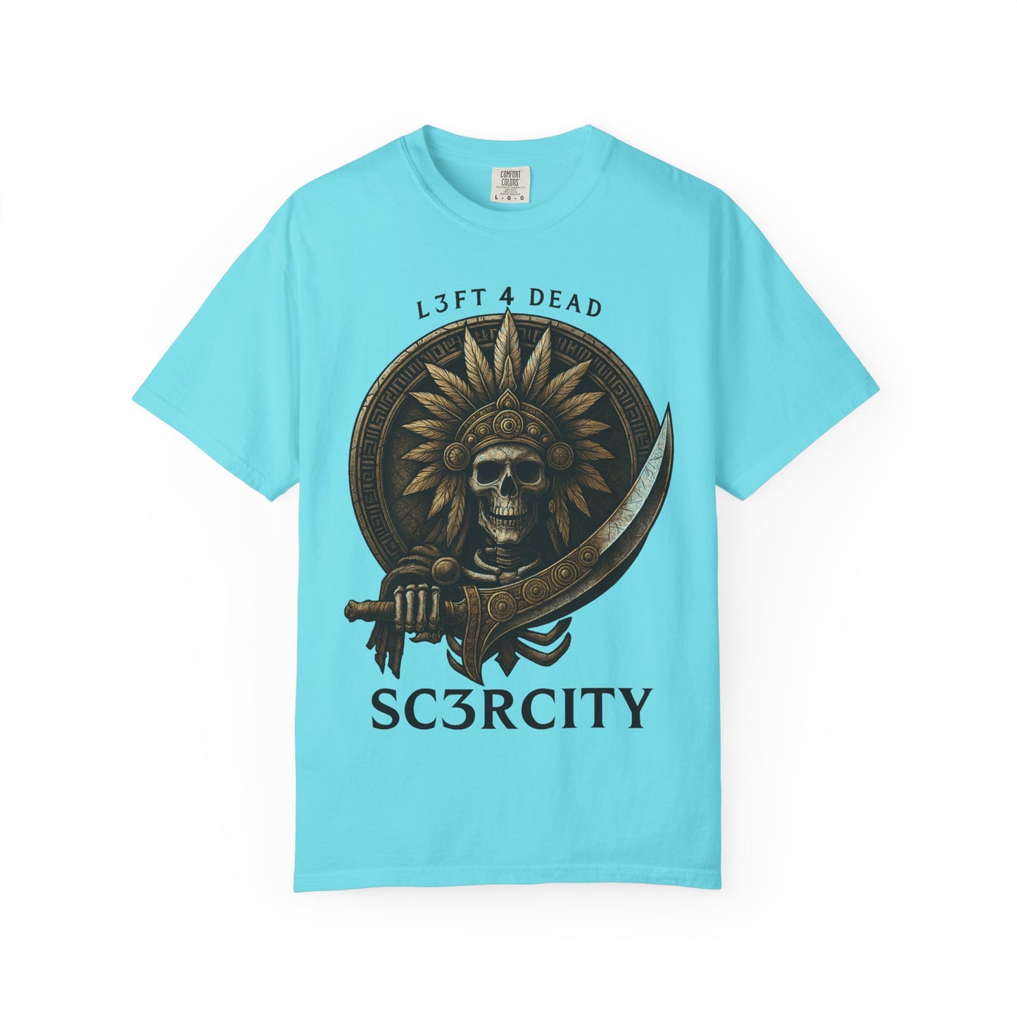 Unisex Garment-Dyed T-Shirt with Skull Design - Perfect for Casual Days and Gifting