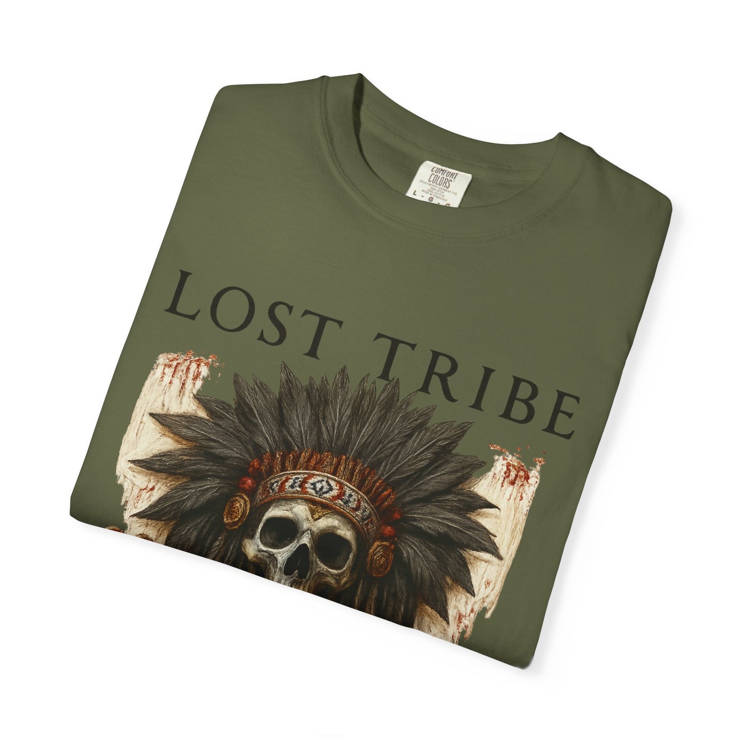 Lost Tribe Unisex Garment-Dyed T-Shirt | Scarcity Graphic Tee for Festival & Everyday Wear