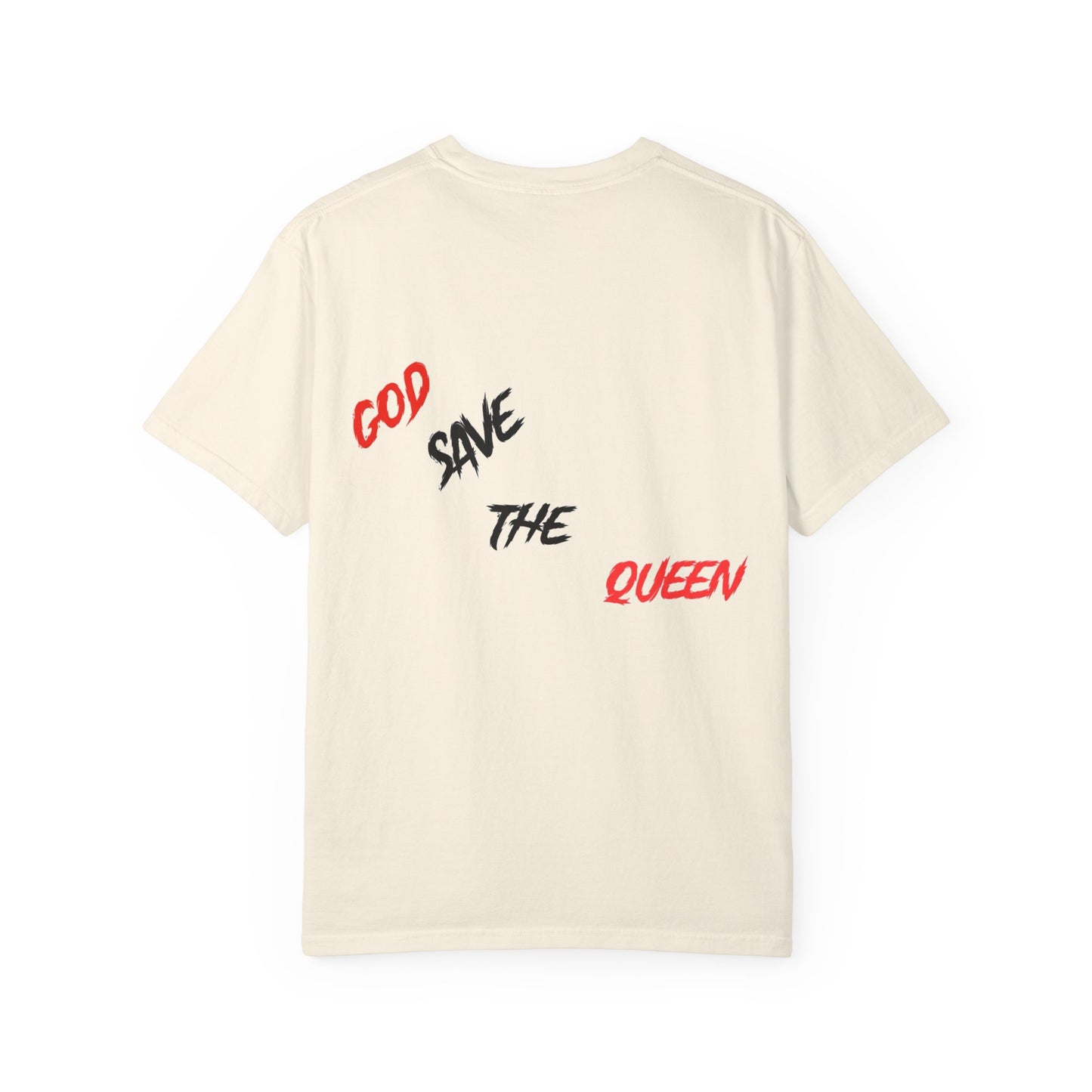 Unisex Garment-Dyed T-shirt - 'Broken Pieces' & 'God Save the Queen' Graphic Tee