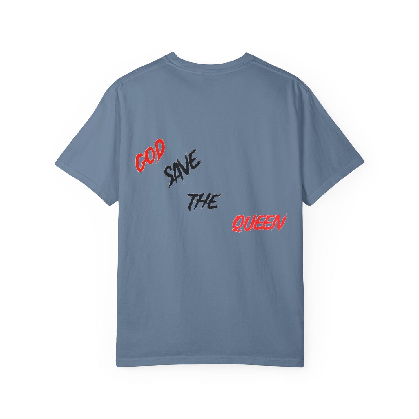 Unisex Garment-Dyed T-shirt - 'Broken Pieces' & 'God Save the Queen' Graphic Tee