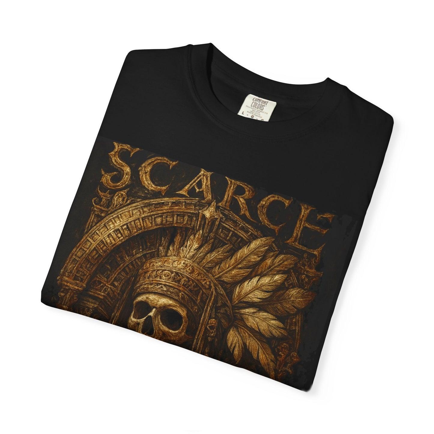 Unisex Garment-Dyed T-Shirt - SCARCE The Lost Skull Design