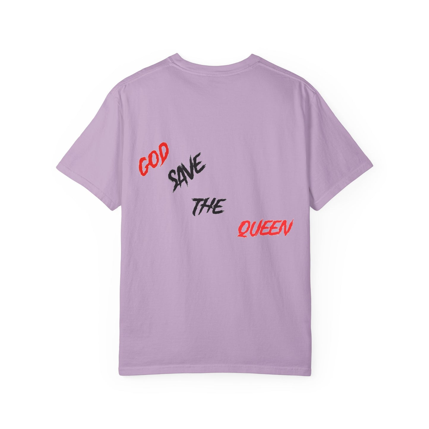 Unisex Garment-Dyed T-shirt - 'Broken Pieces' & 'God Save the Queen' Graphic Tee