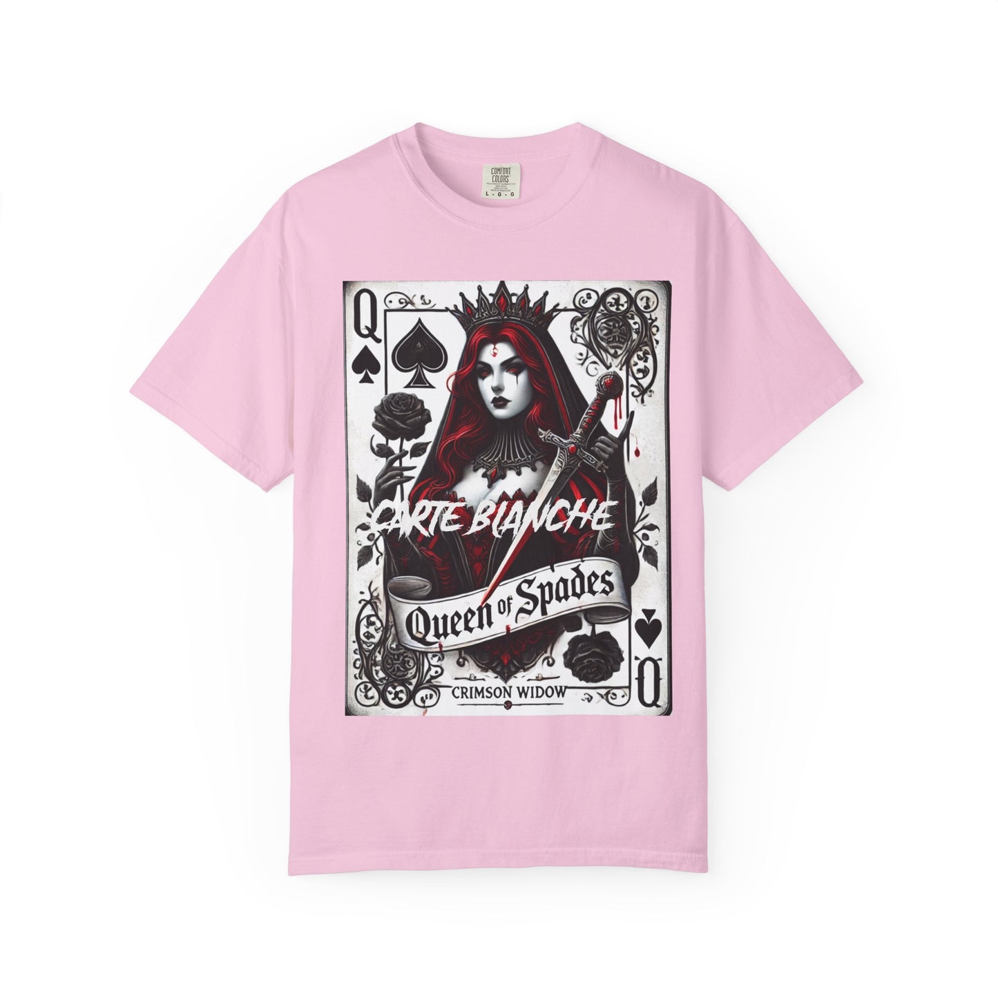 Queen of Spades Unisex T-Shirt - God Save the Queen Graphic Tee