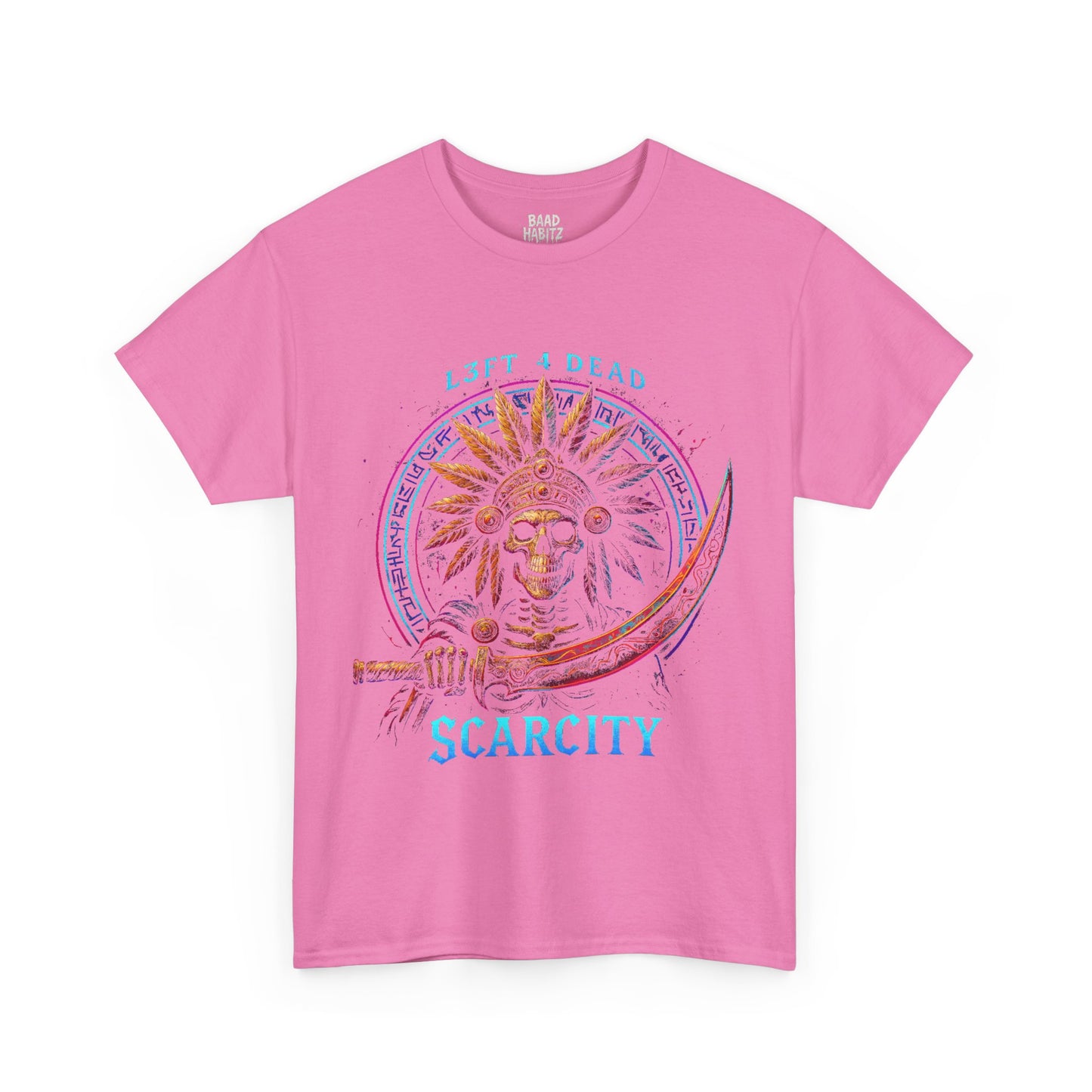 Vintage Graphic Unisex Heavy Cotton Tee - 'Scarcity' Design