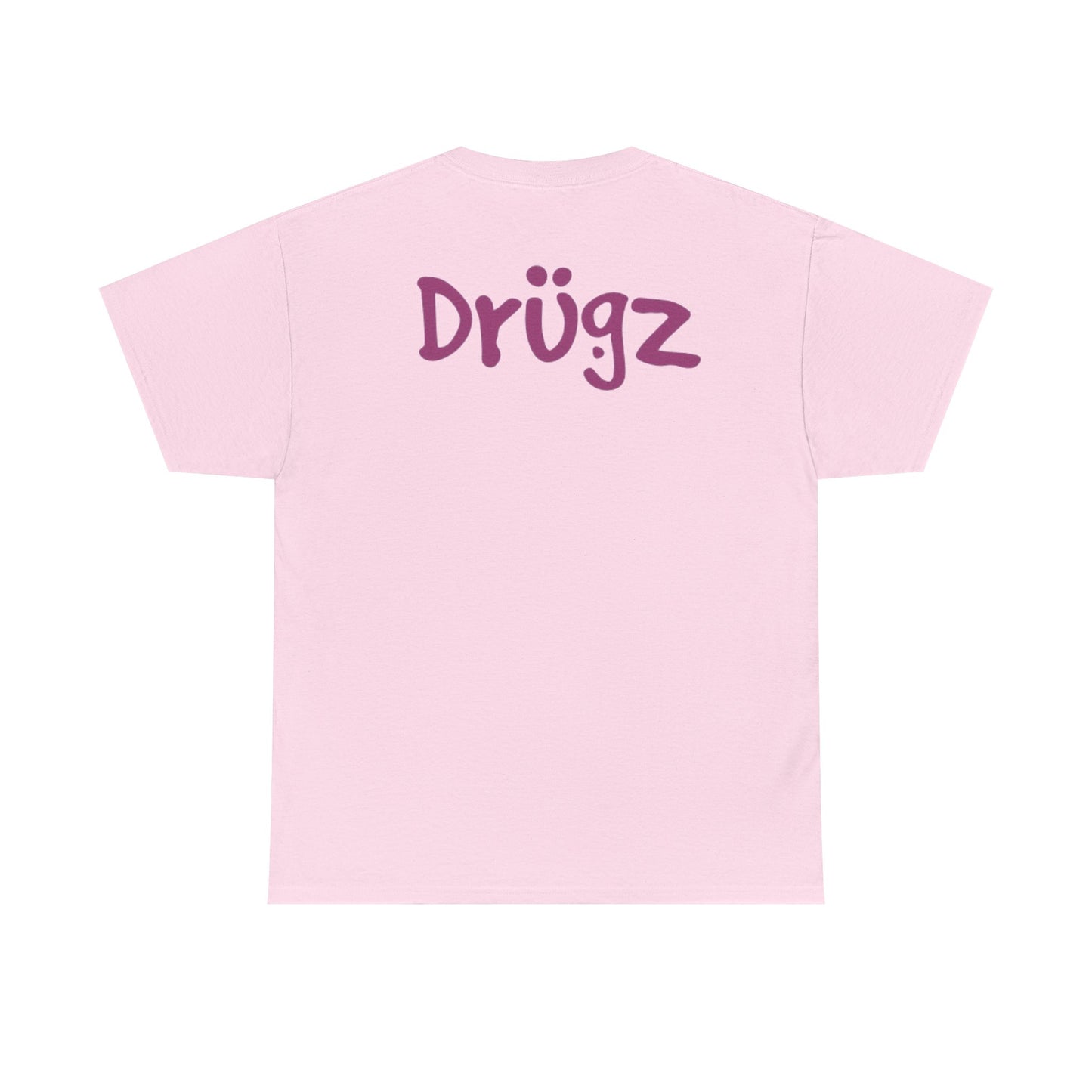 Funny Graphic Tee, Unisex Humor Shirt, Party Wear, Baad Habitz Apparel, Drugz T-Shirt, Gift for Friends