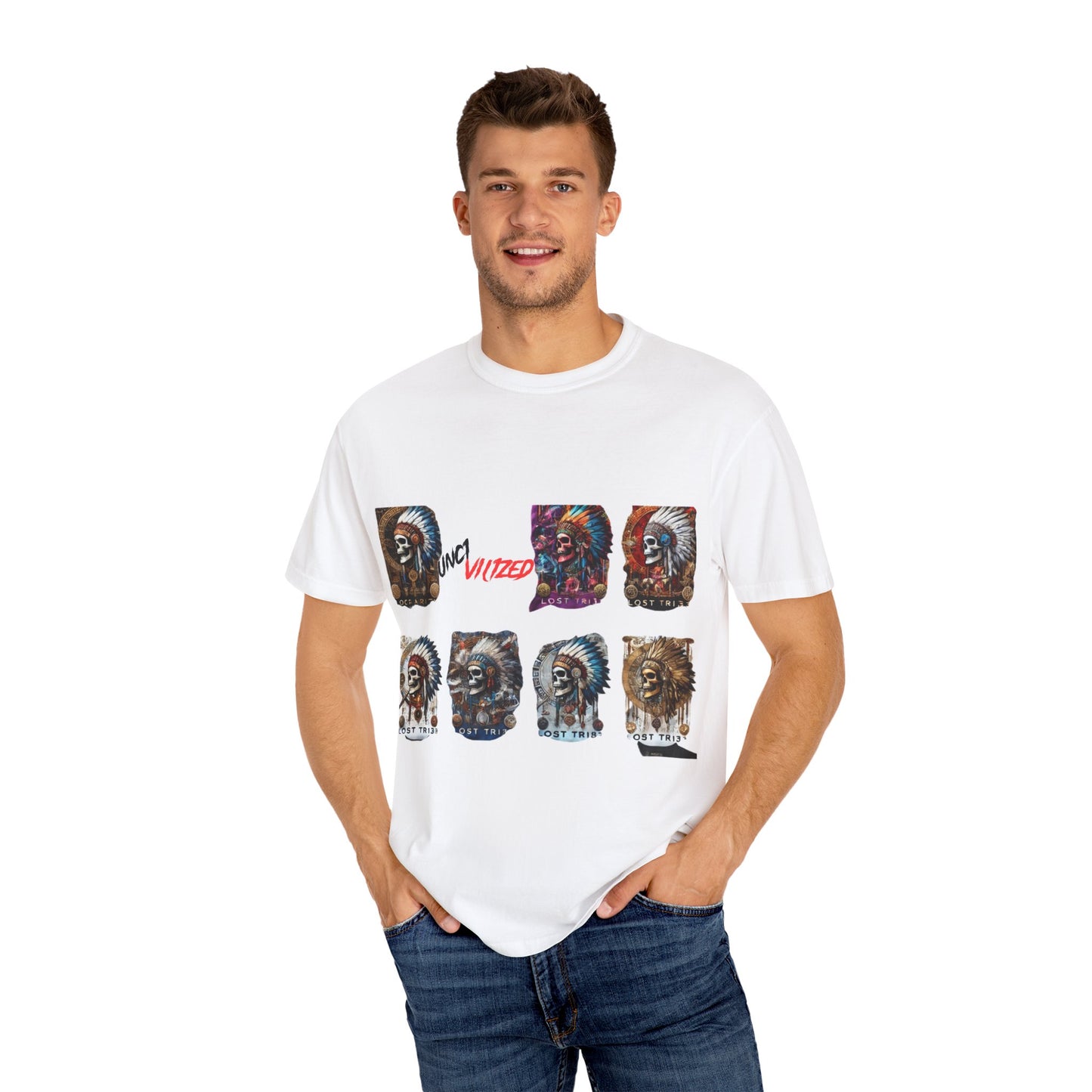 Natural Citizen Graphic T-Shirt - Unisex Garment-Dyed Tee with Unique Lion Designs