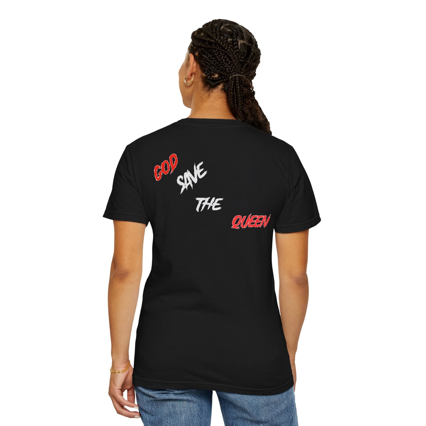 Queen of Spades Unisex T-Shirt - God Save the Queen Graphic Tee
