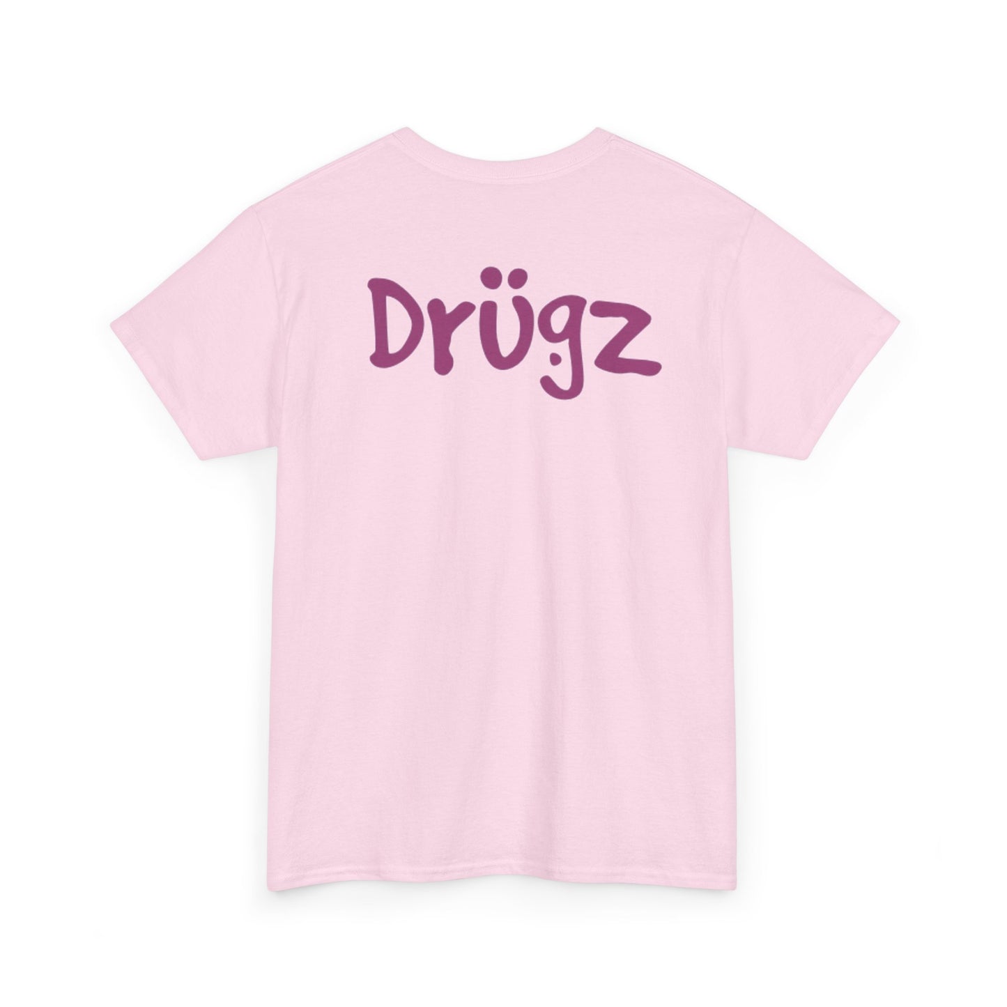 Funny Graphic Tee, Unisex Humor Shirt, Party Wear, Baad Habitz Apparel, Drugz T-Shirt, Gift for Friends