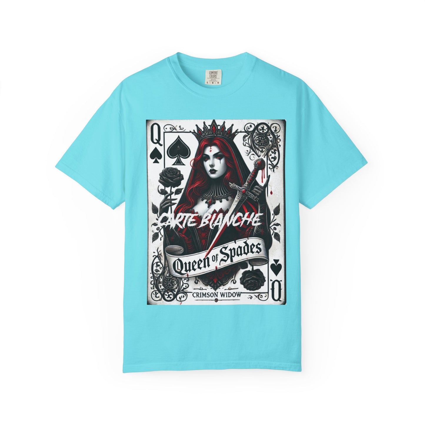 Queen of Spades Unisex T-Shirt - God Save the Queen Graphic Tee